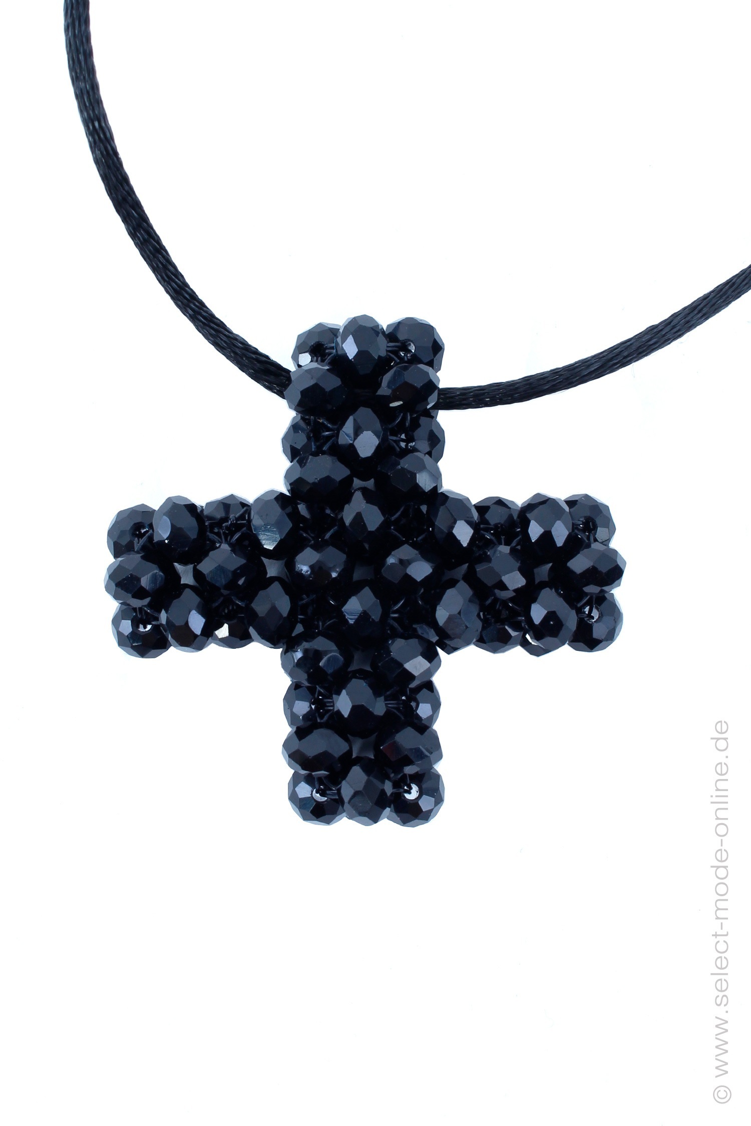 Plus necklace - black - 1503