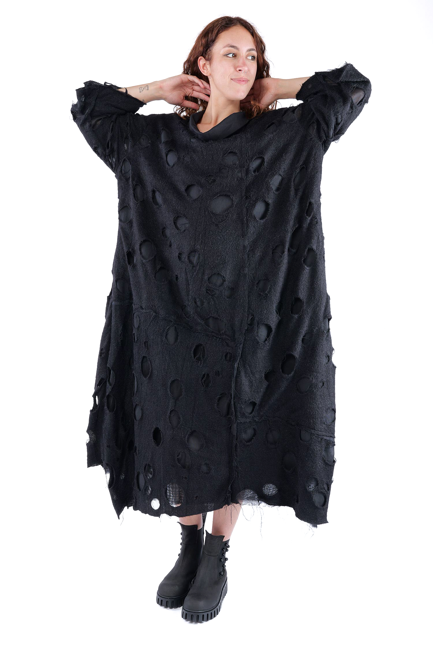 Oversized tunic - black - J.Cordelia