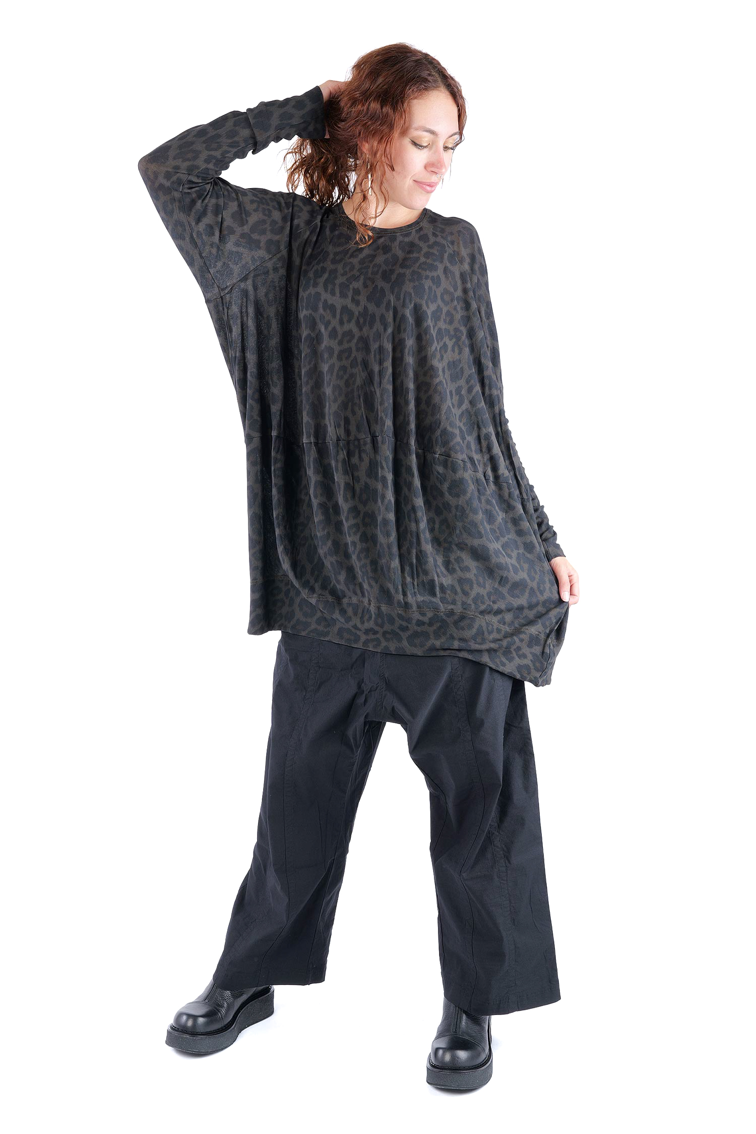 Oversize Tunika - Leo black cloud - 2261140505