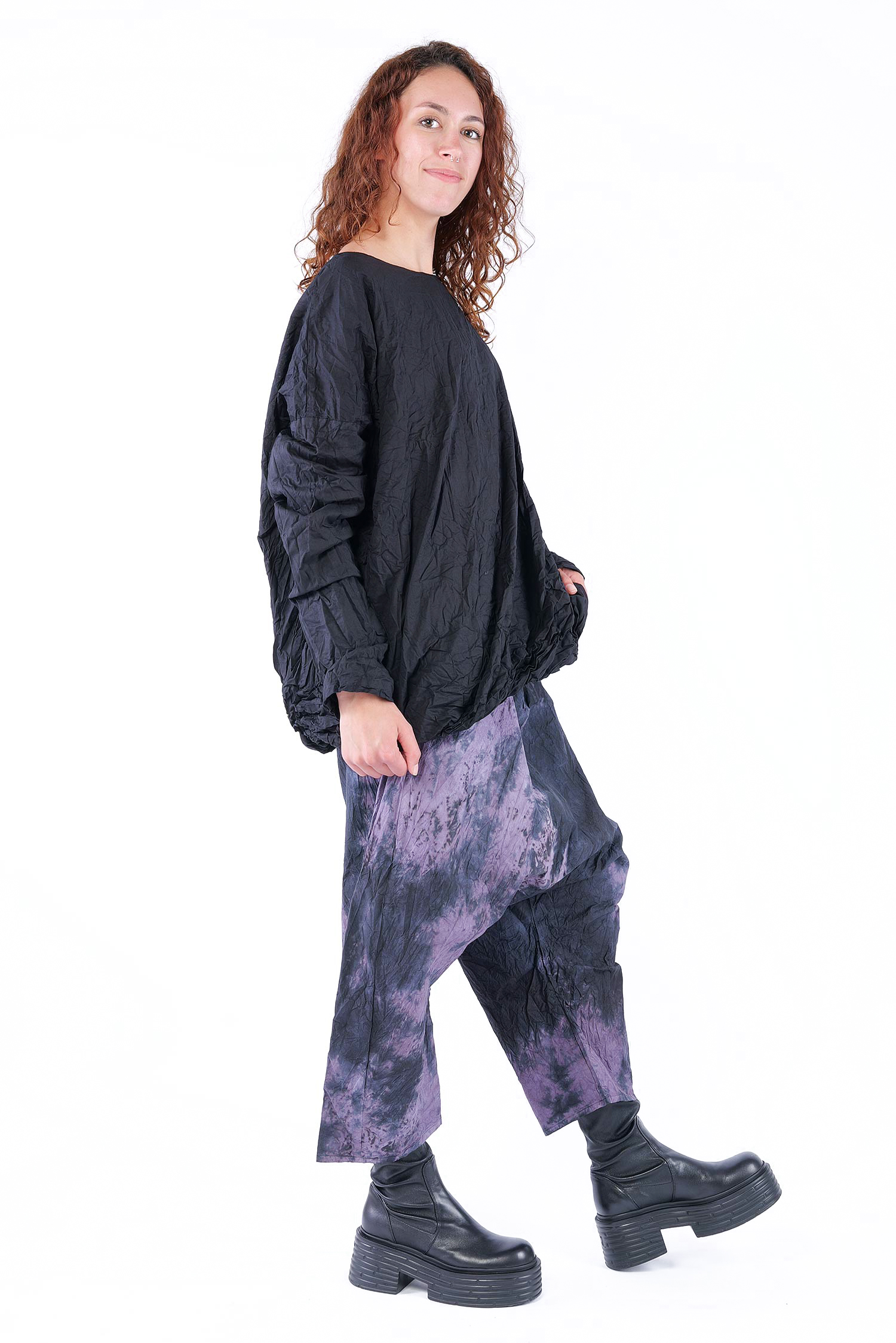 Oversize Pullover - Schwarz - Wundklar