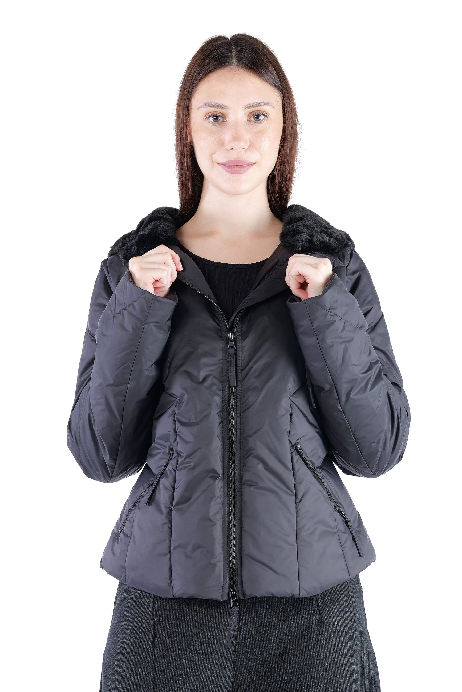 Winterjacke - Schwarz - 2263211113