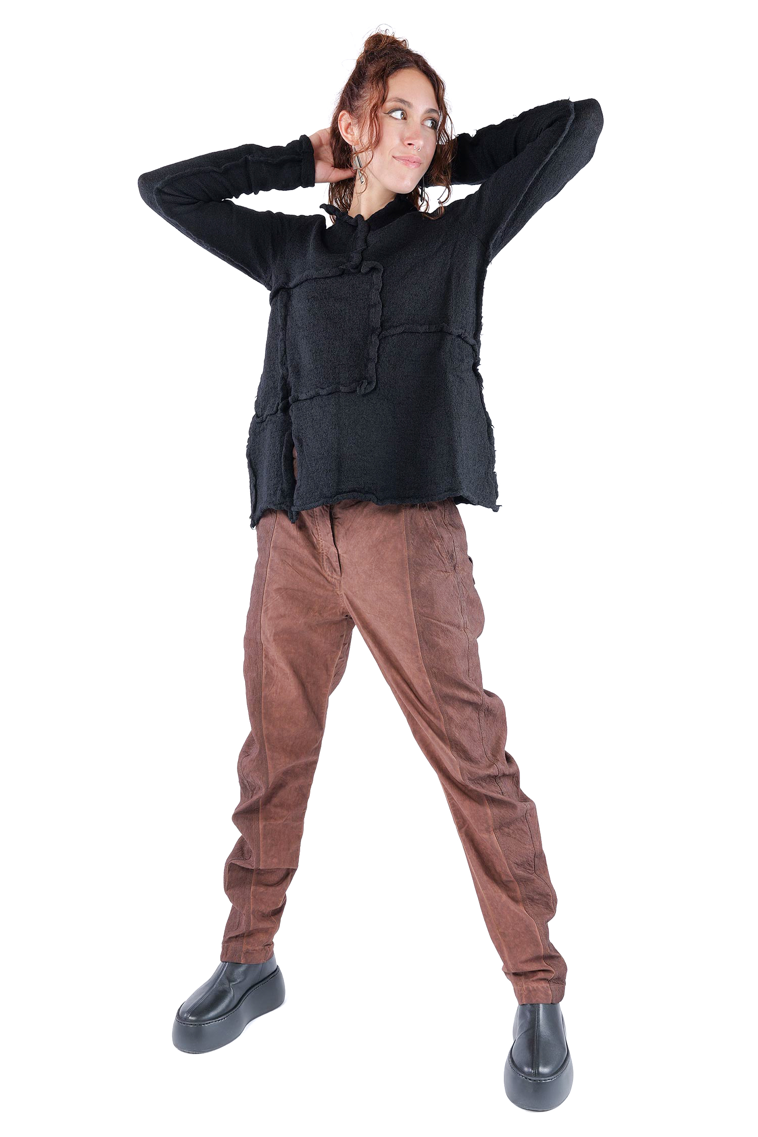 Wollpullover - Schwarz - 2263890703