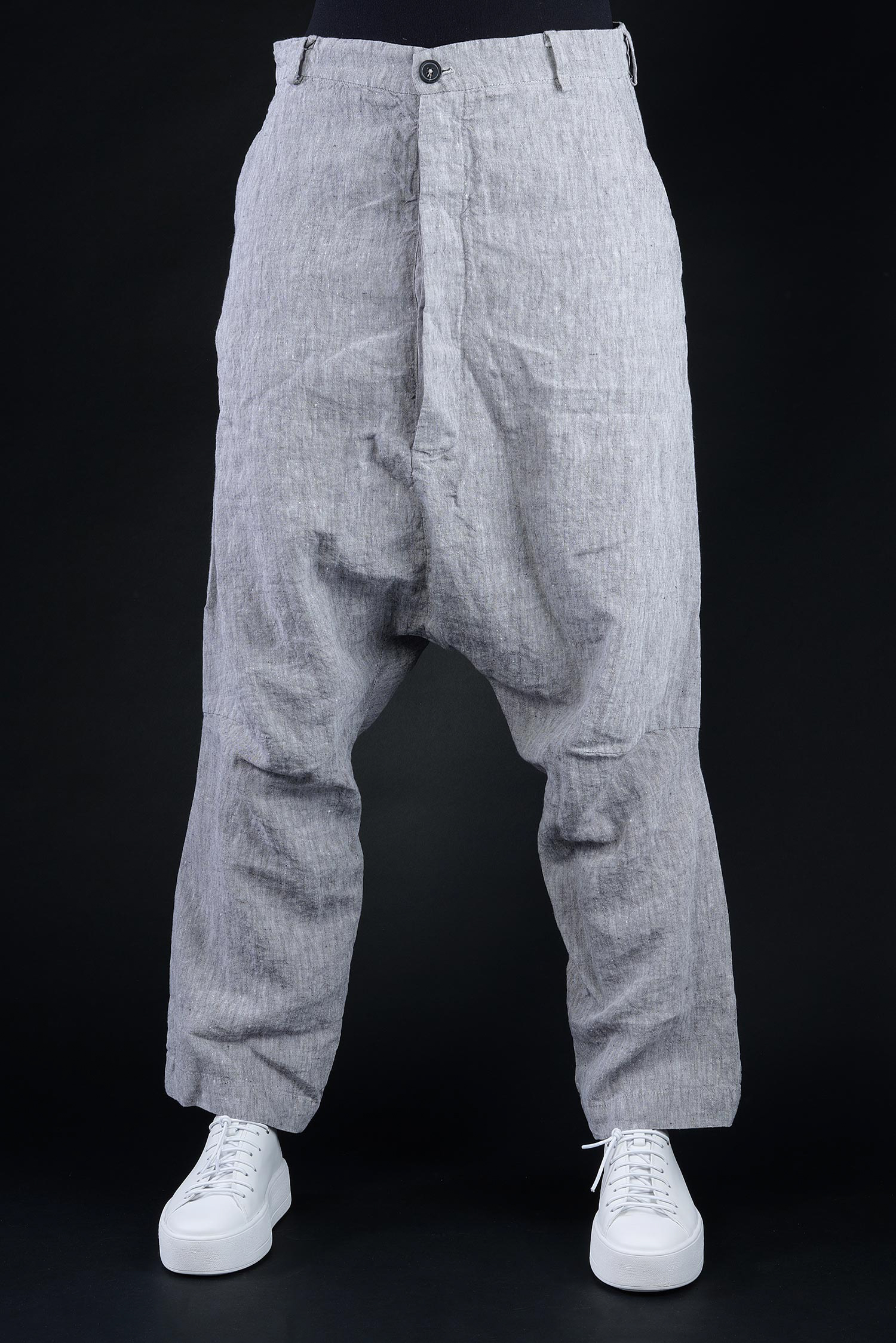 Leinenhose - Amber melange - 1264020104