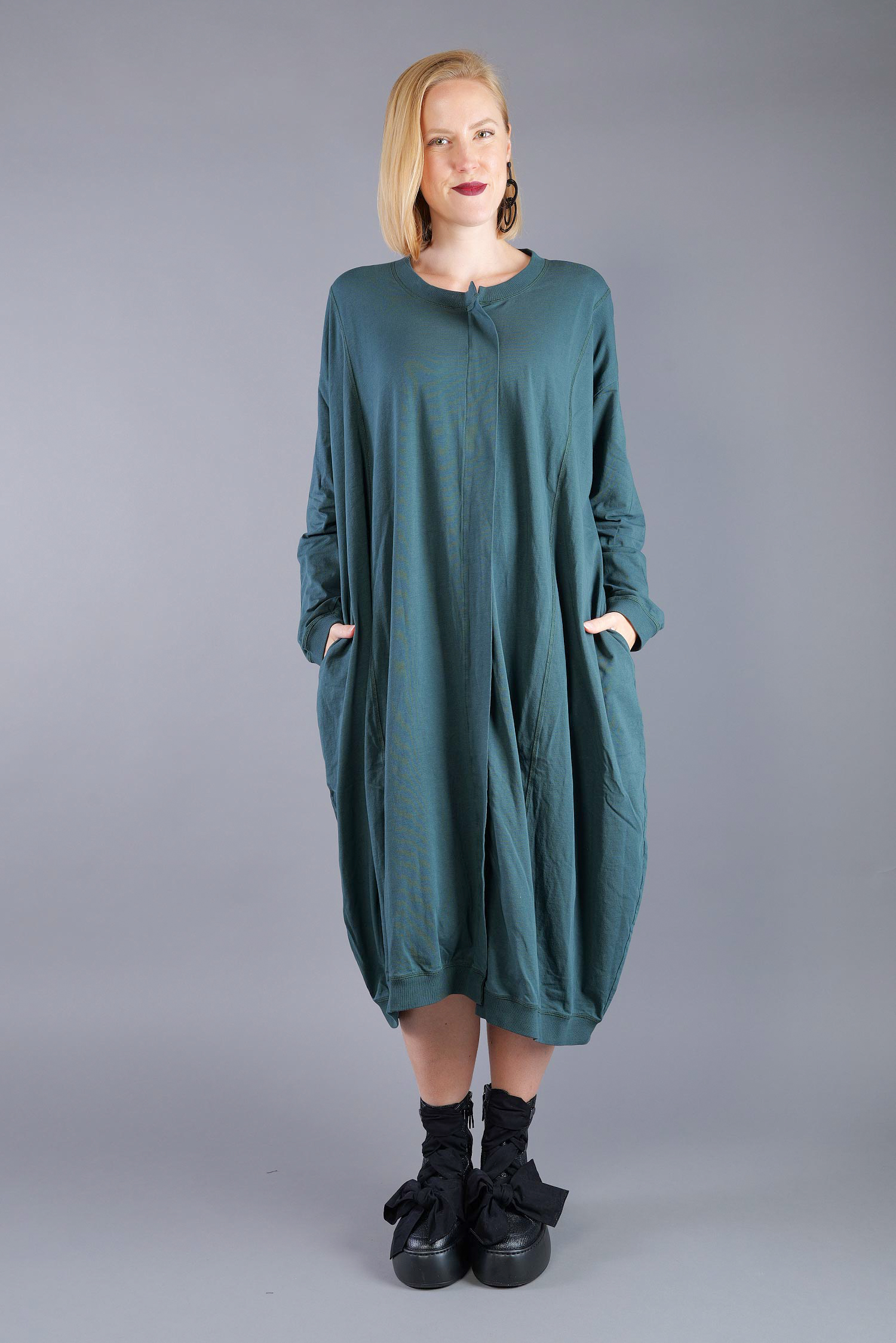 Jersey dress - Forest - 2263260907