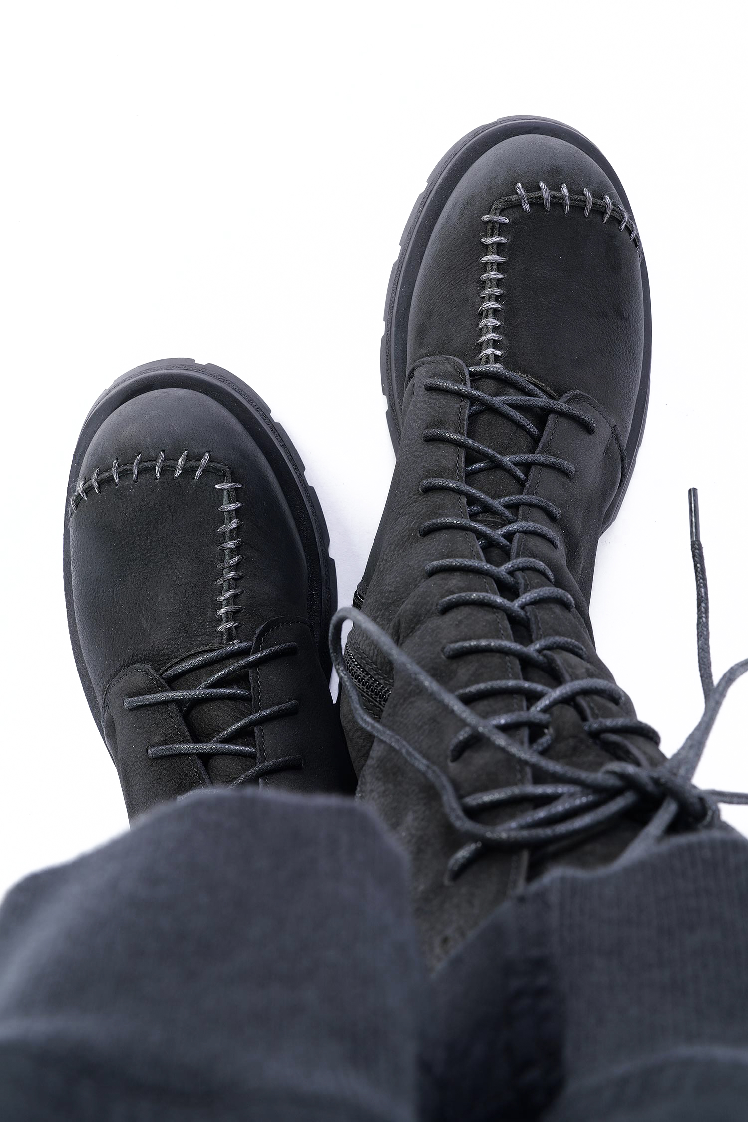 Leder Stiefel - Schwarz - Eyre
