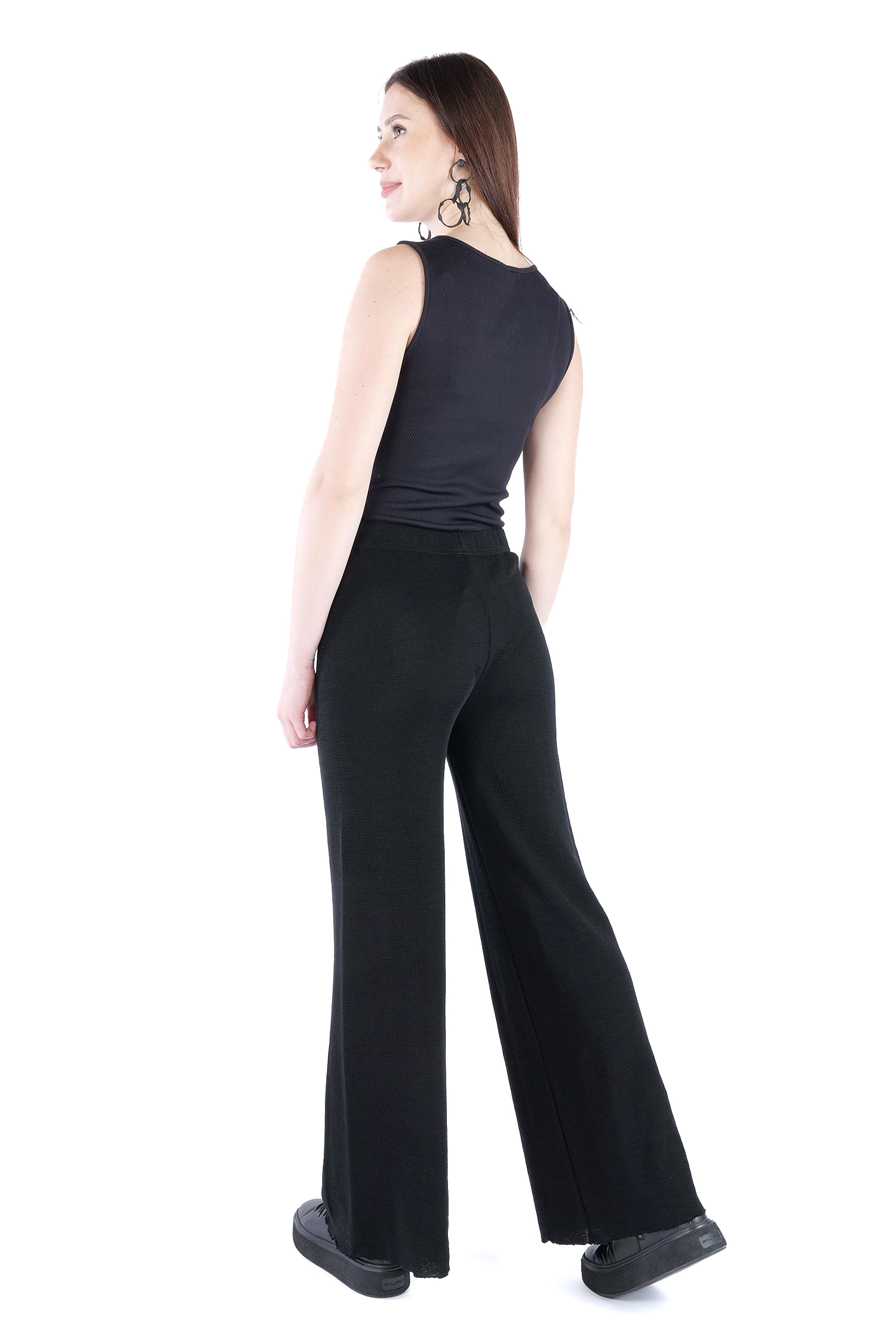 Merinohose - Schwarz - 3010