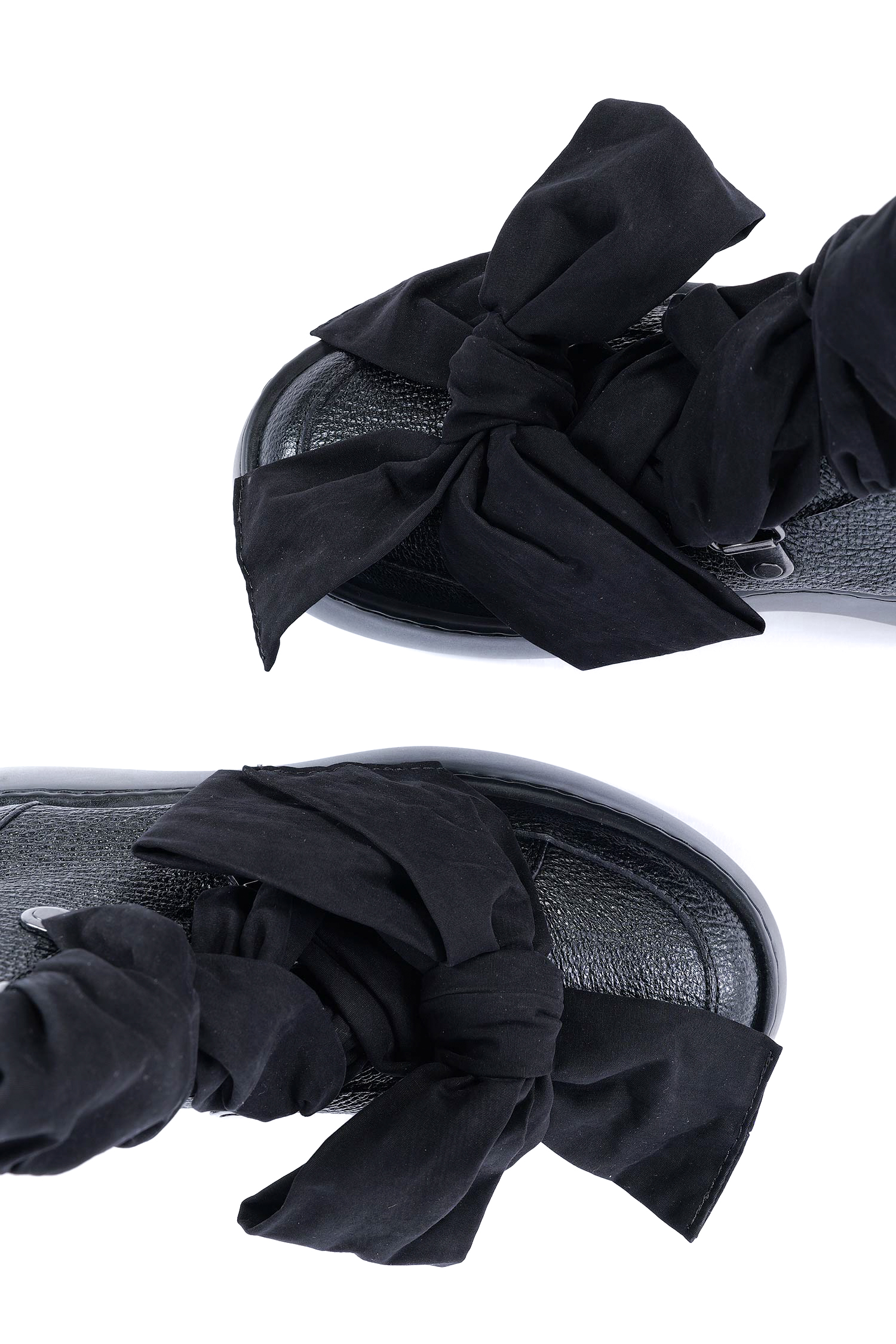 Schnür Boots - Schwarz - Vibe Ribbon