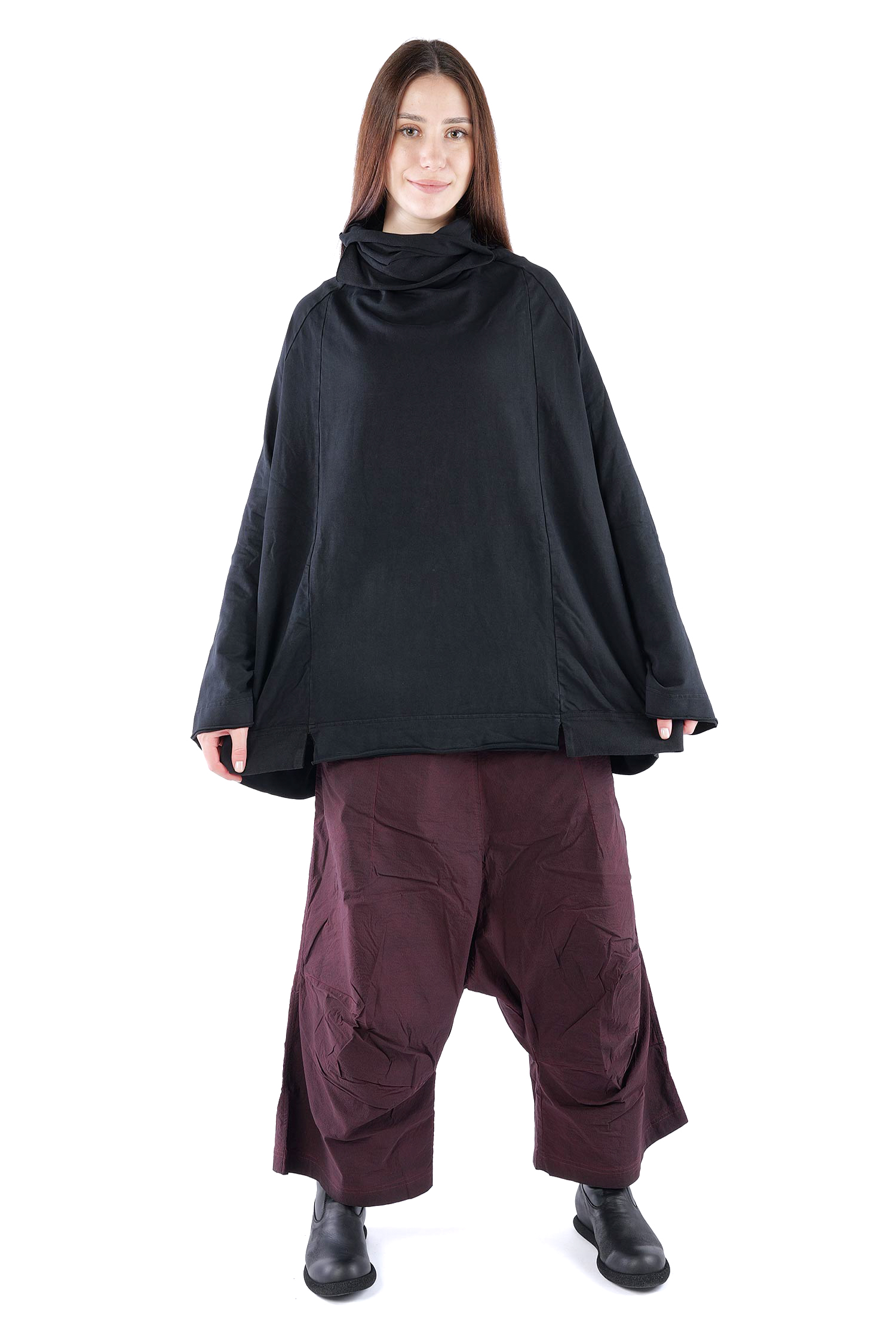 Oversized sweat pullover - Black - 2261280505