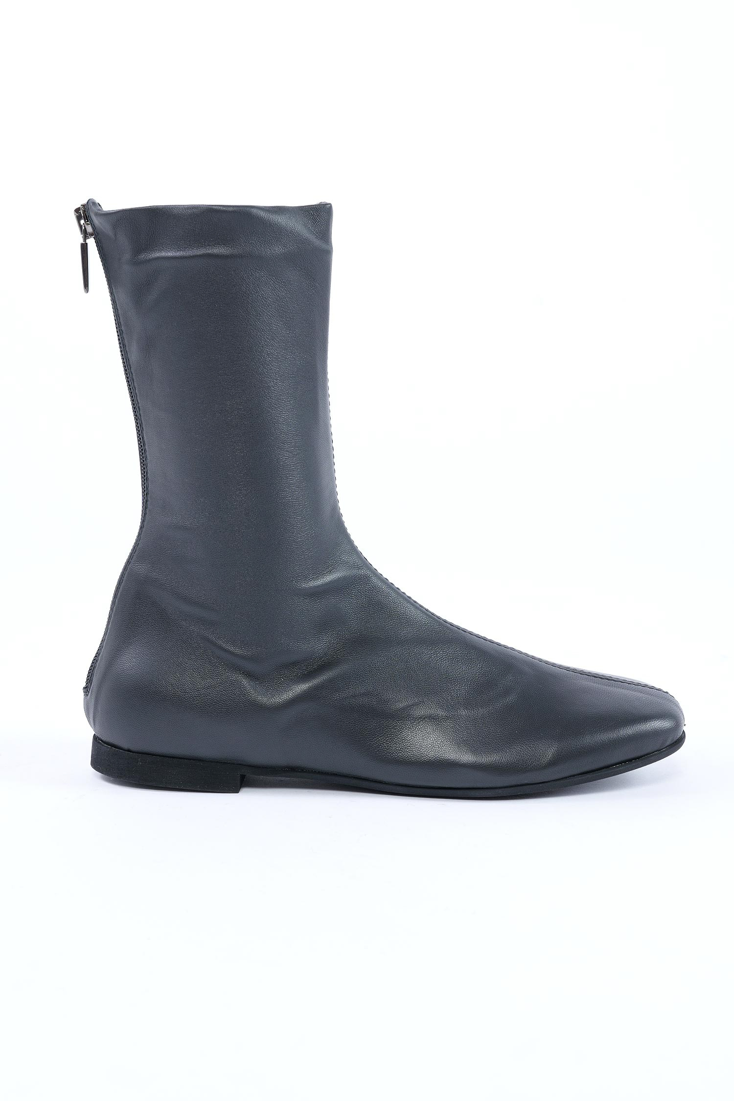 Flat boots - Black - 10853