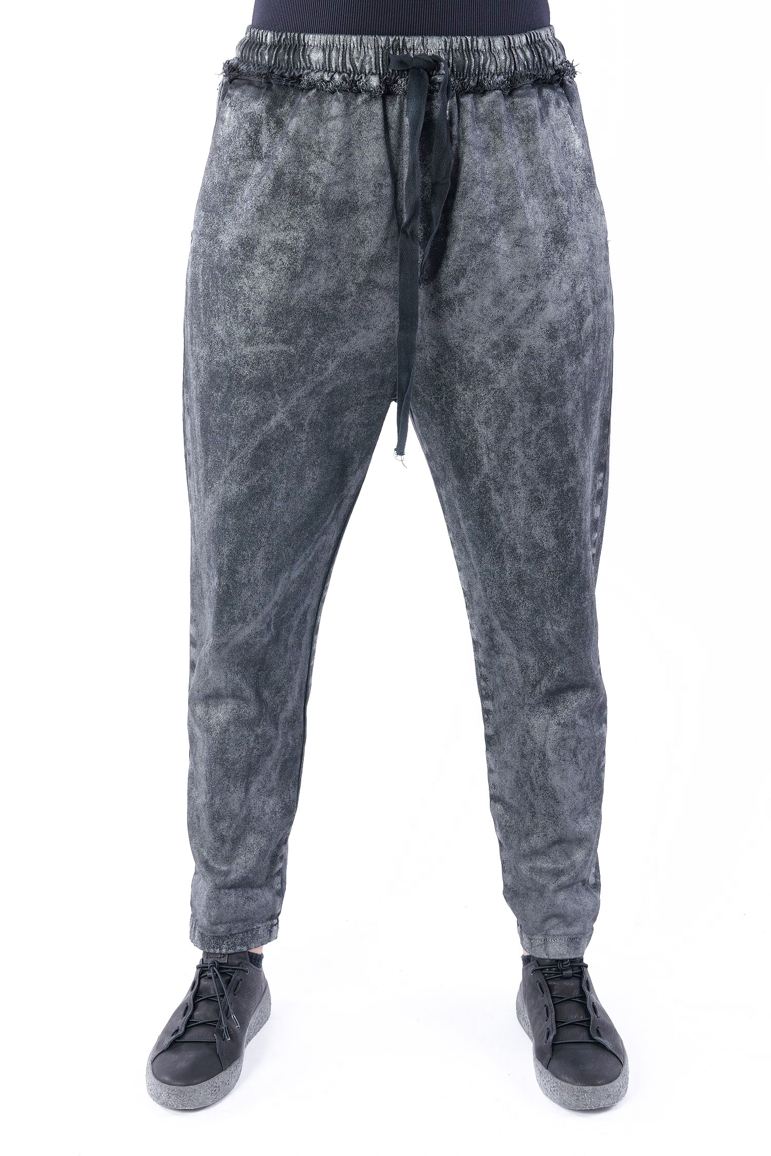 Jeanshose mit Beschichtung - Schwarz - SX18