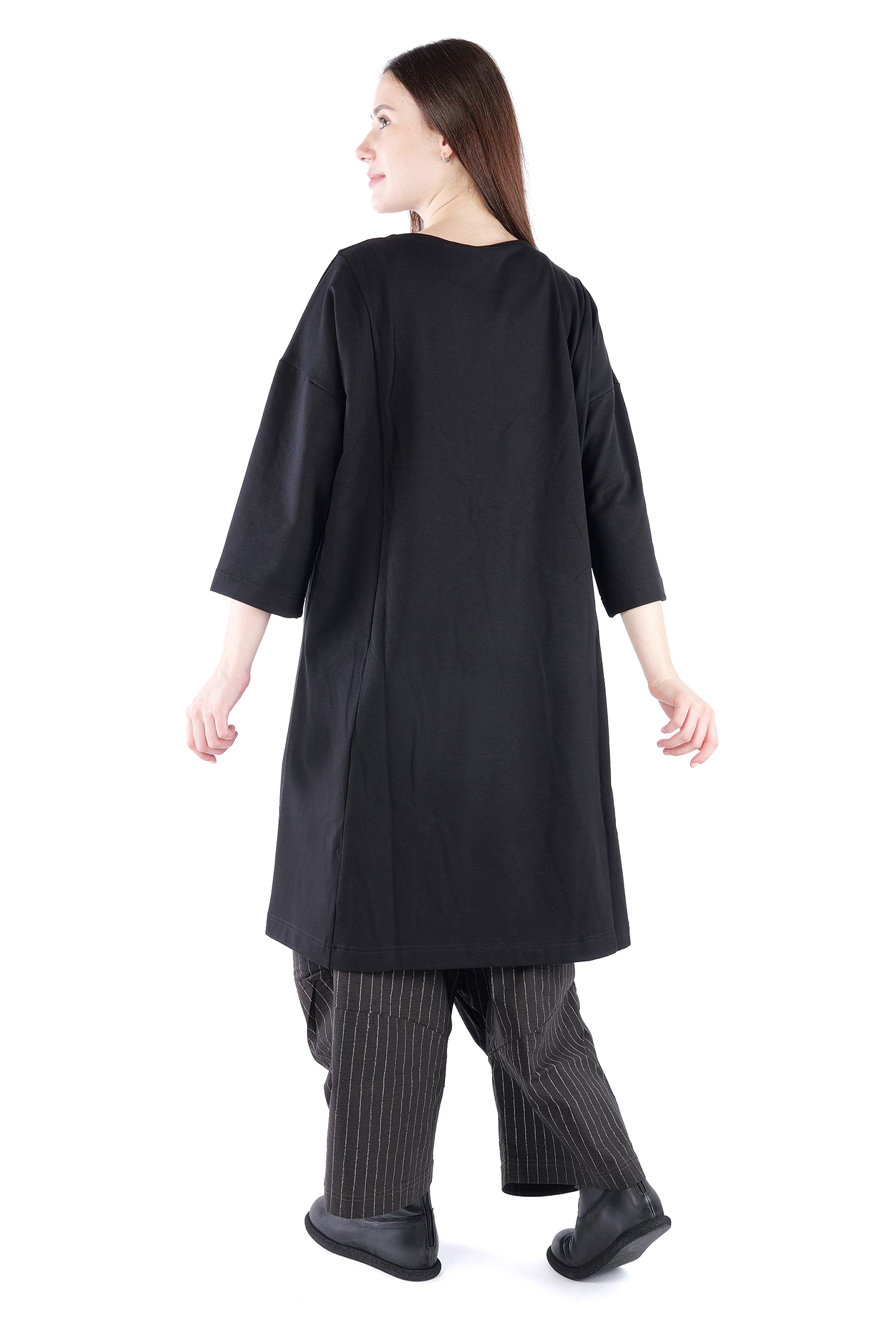 Sweattunika - Schwarz - U5865-U