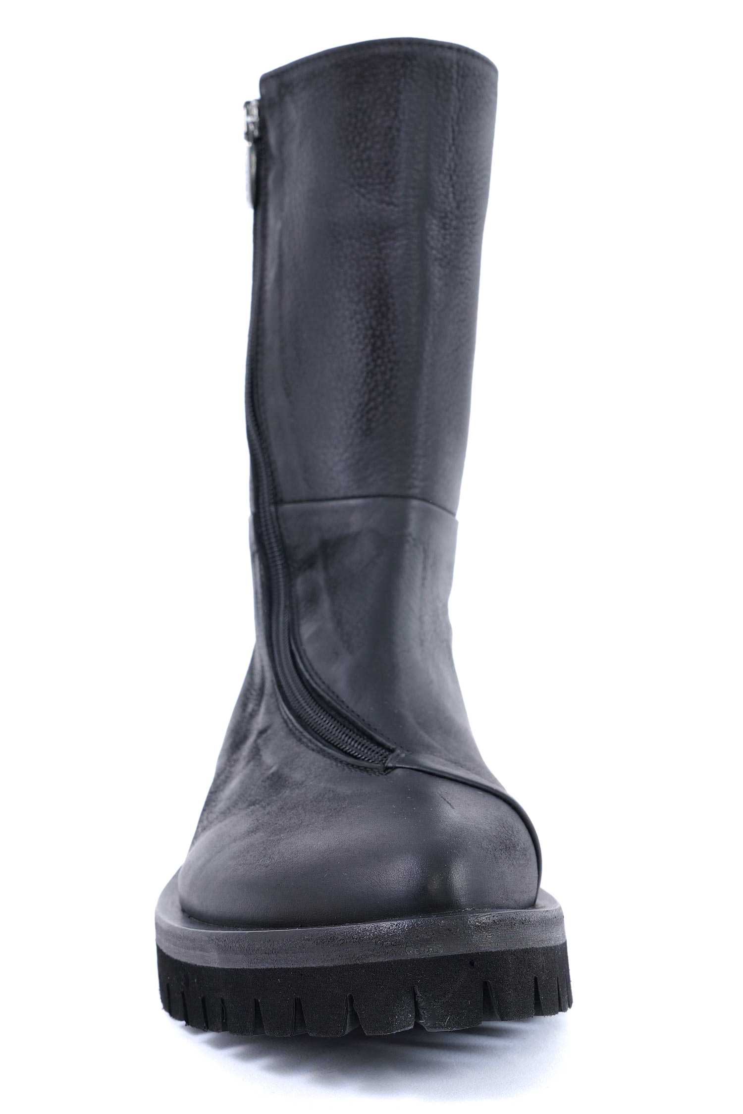 Leather boots - Black - 10781
