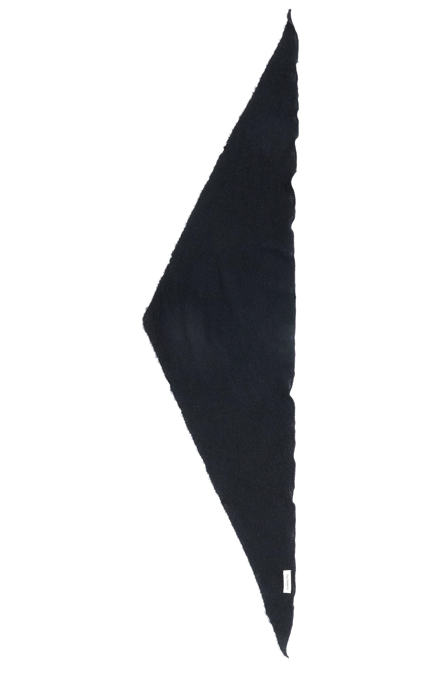 Small triangle scarf - black - 1040