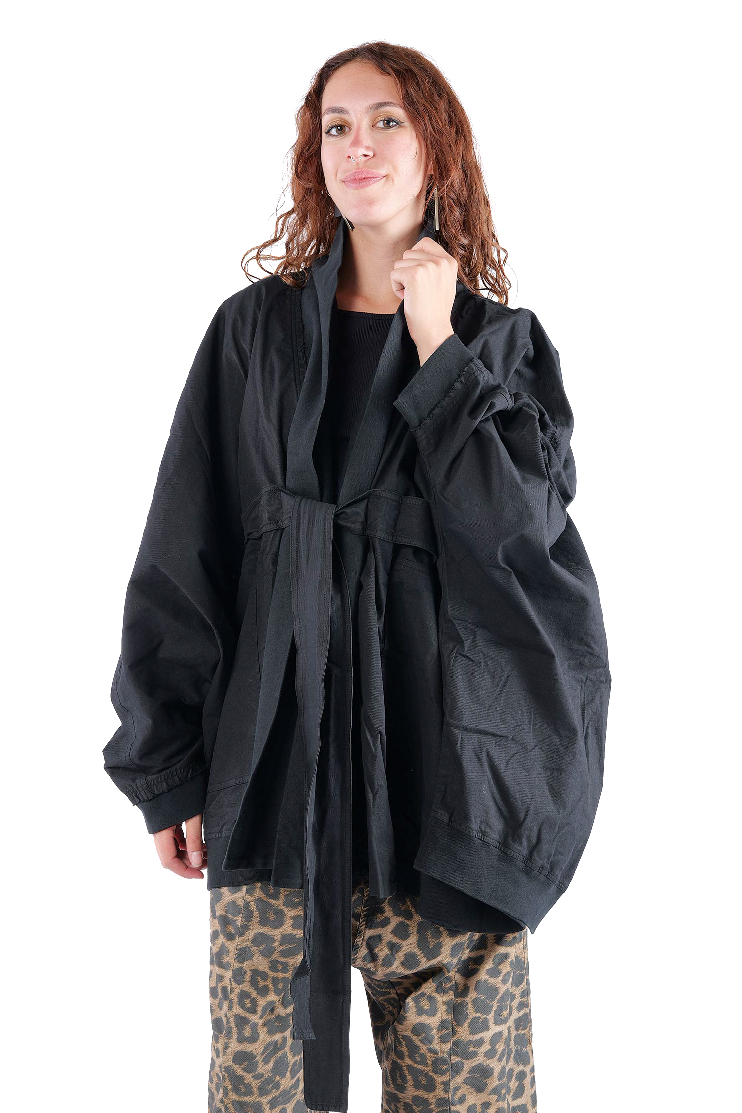 Oversize Jacke - Schwarz - 2262601108