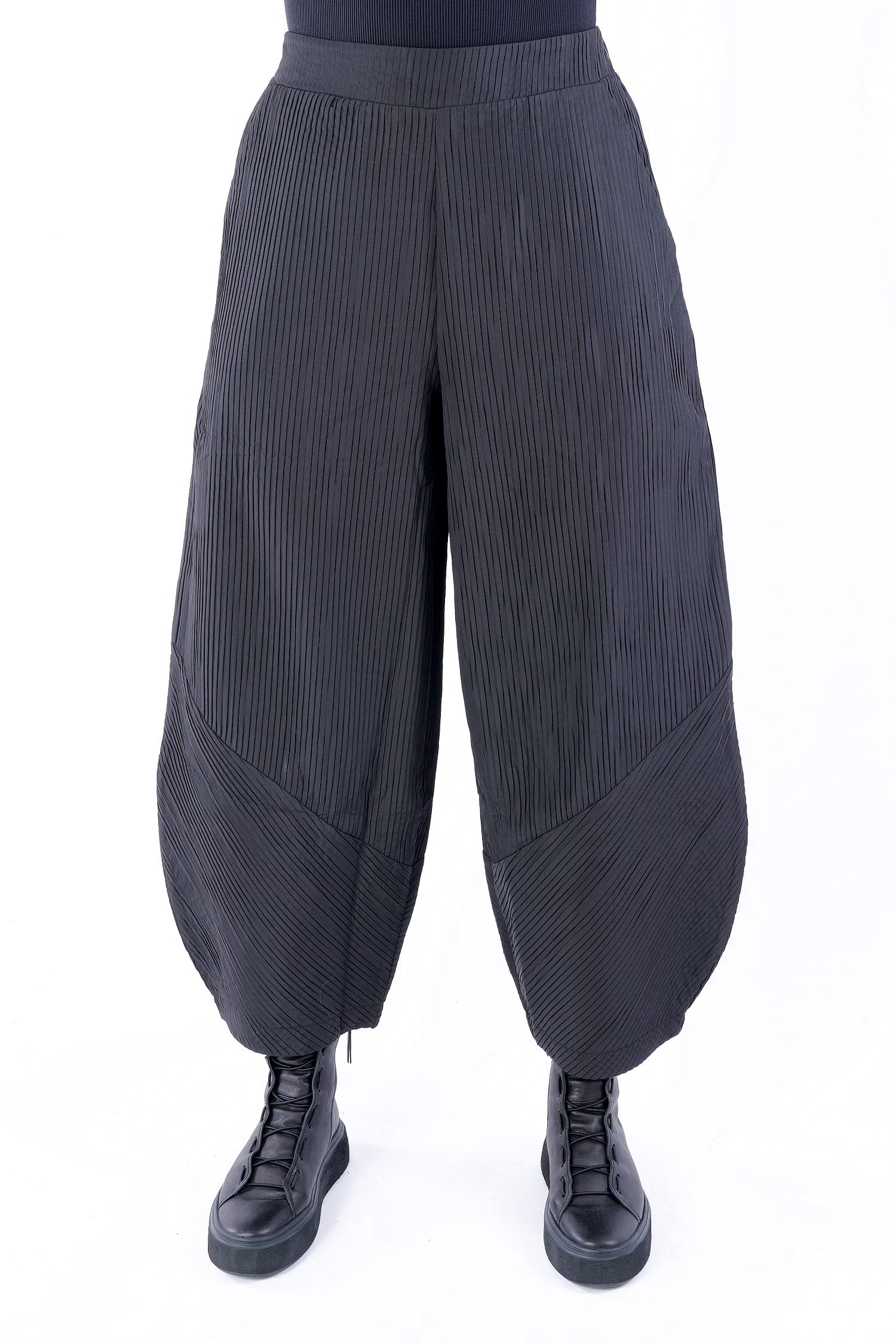 Tulpige Hose - Schwarz - 766031