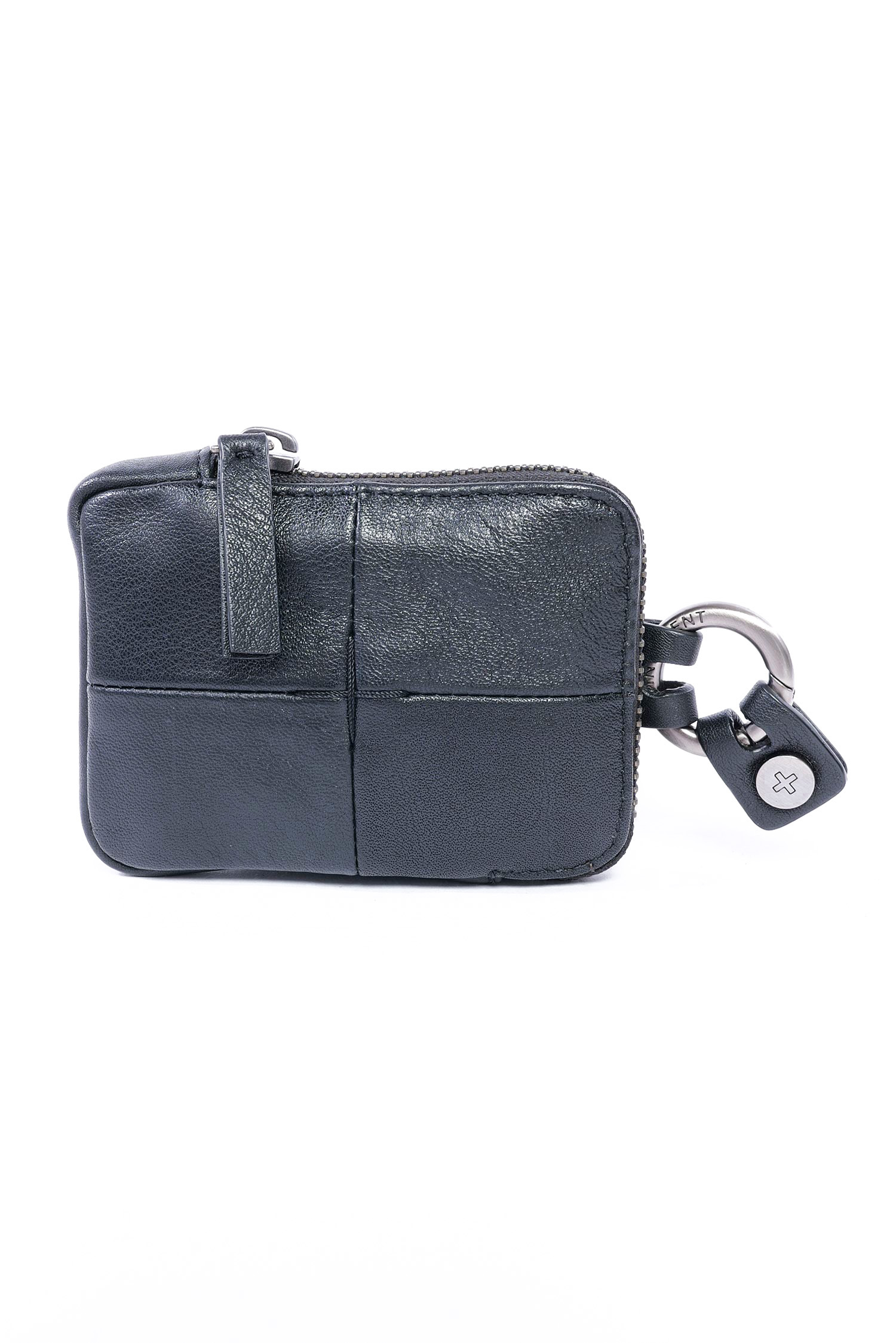 Mini Leder Portemonnaie - Natural True Black - X.LOMI ed.2