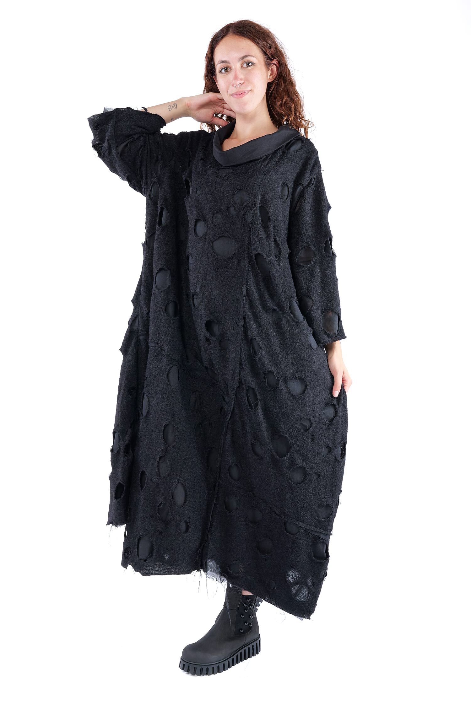 Oversized tunic - black - J.Cordelia