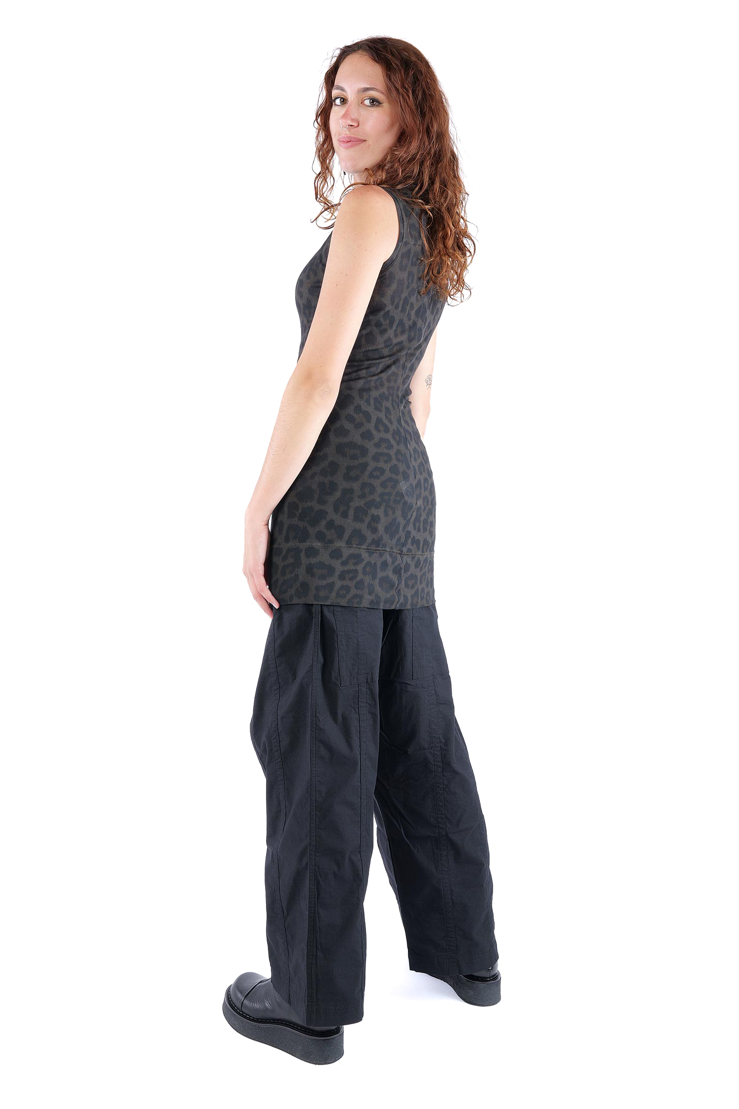 Rippjersey Top - Leo black cloud - 2261140806