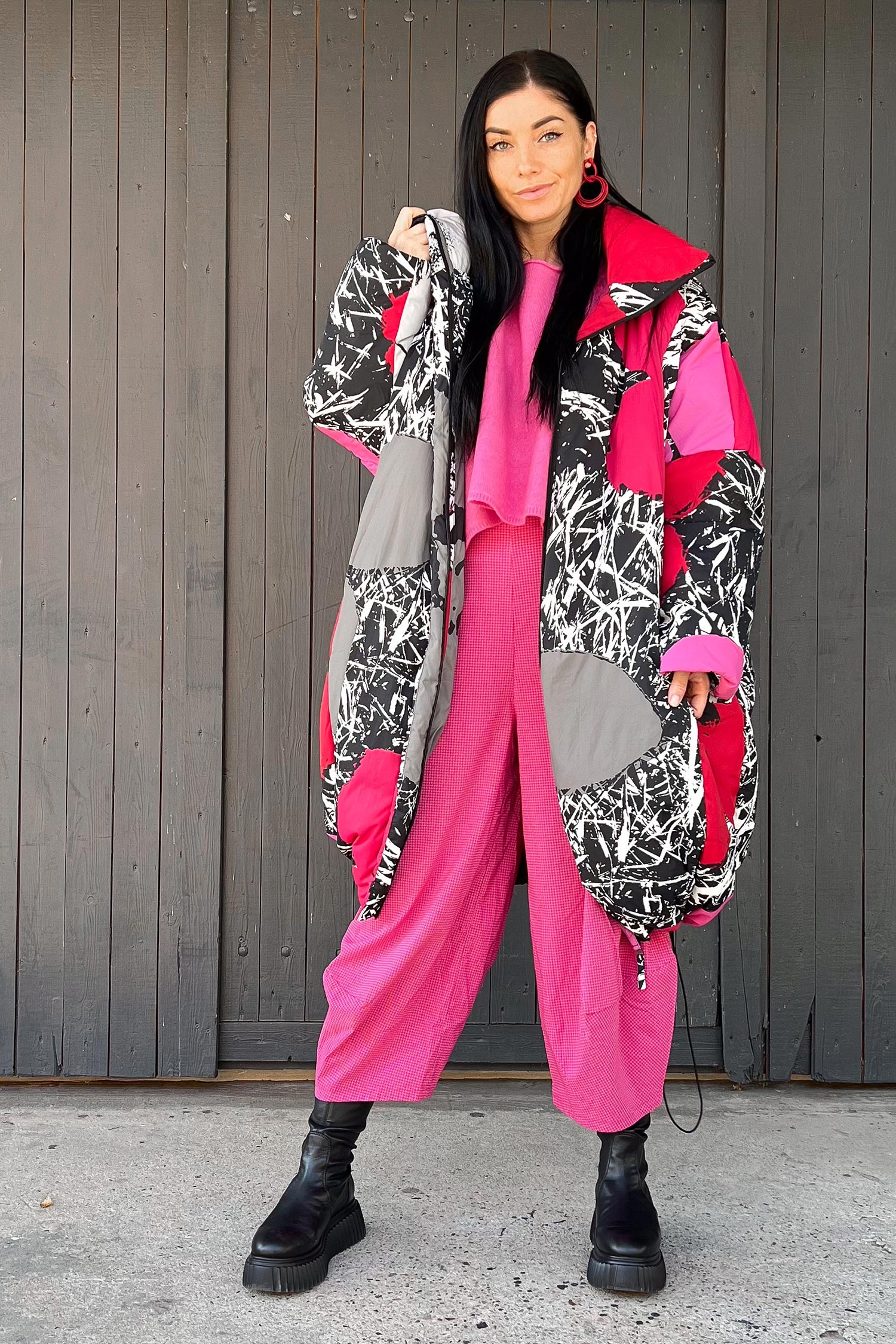 Wintermantel - Multicolor - 2253211212