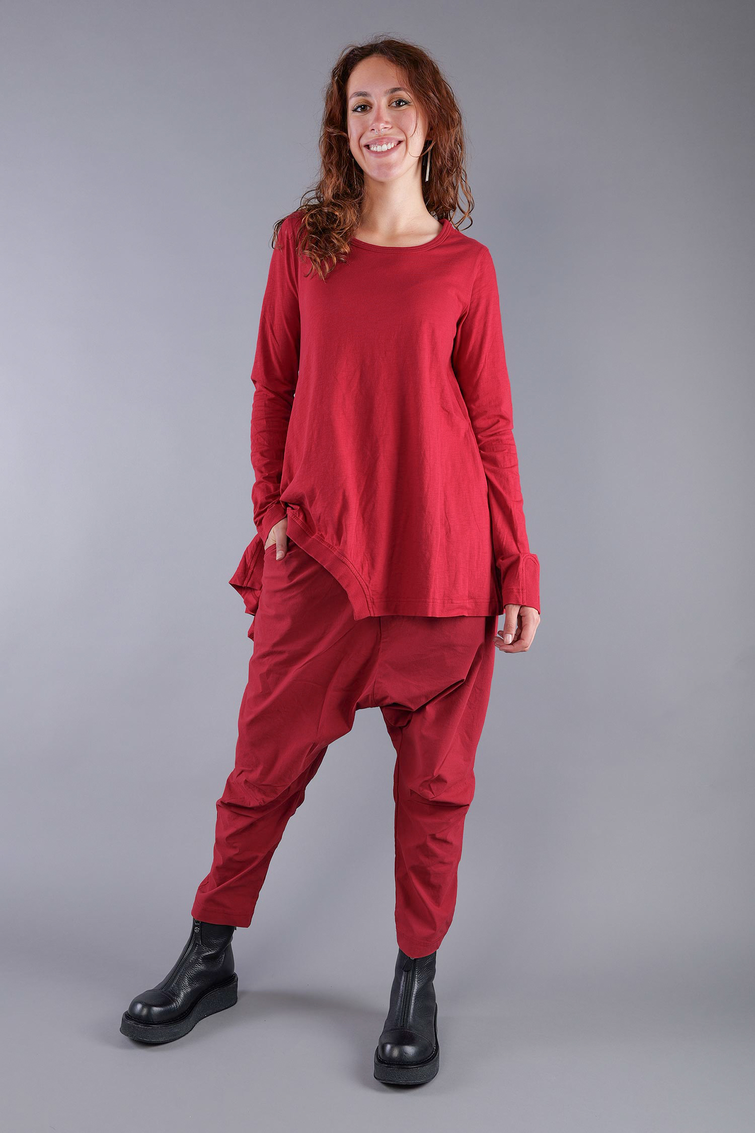 A-Linien Pullover - Lava - 2263640512