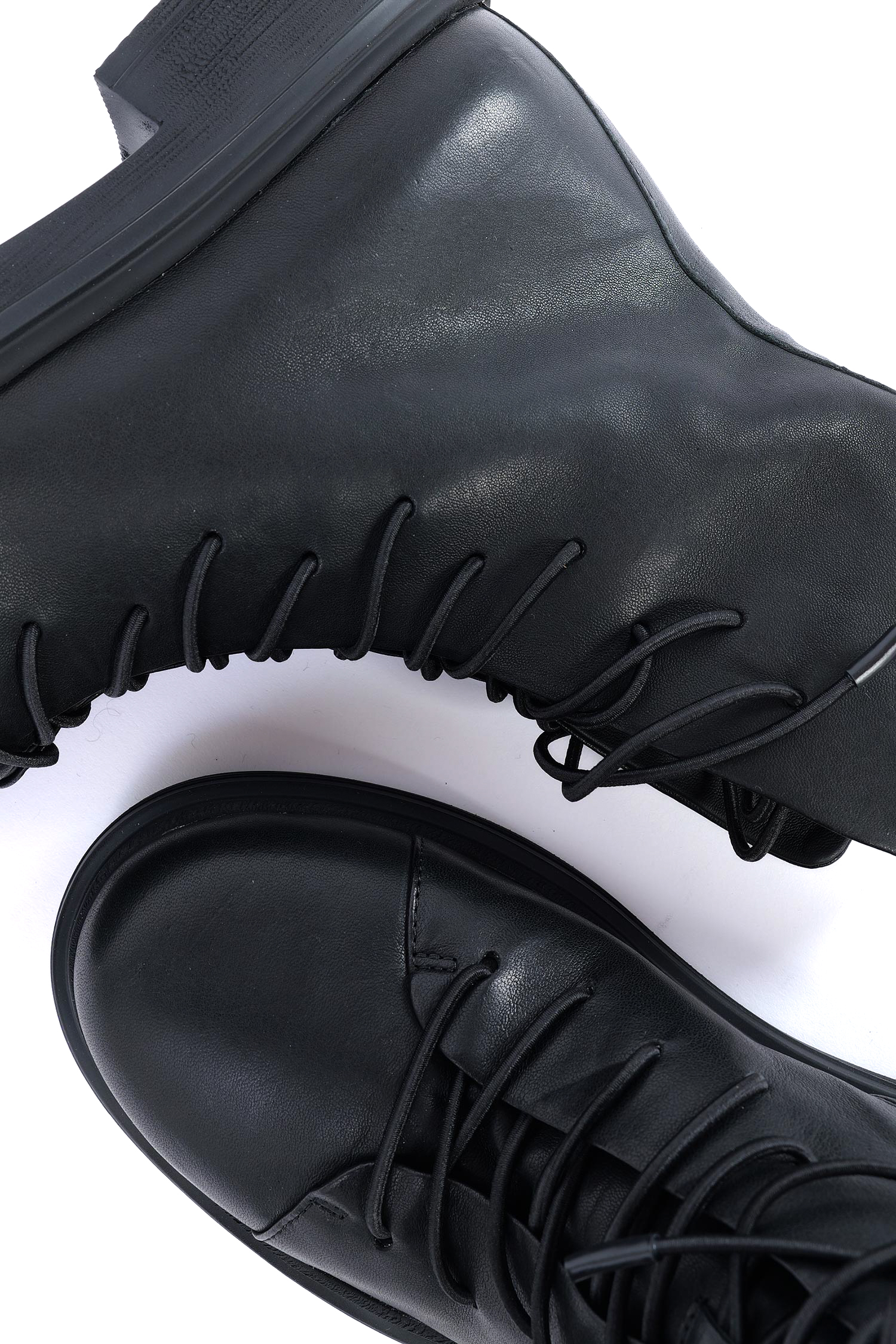 Lederstiefel - Schwarz - The Coacher