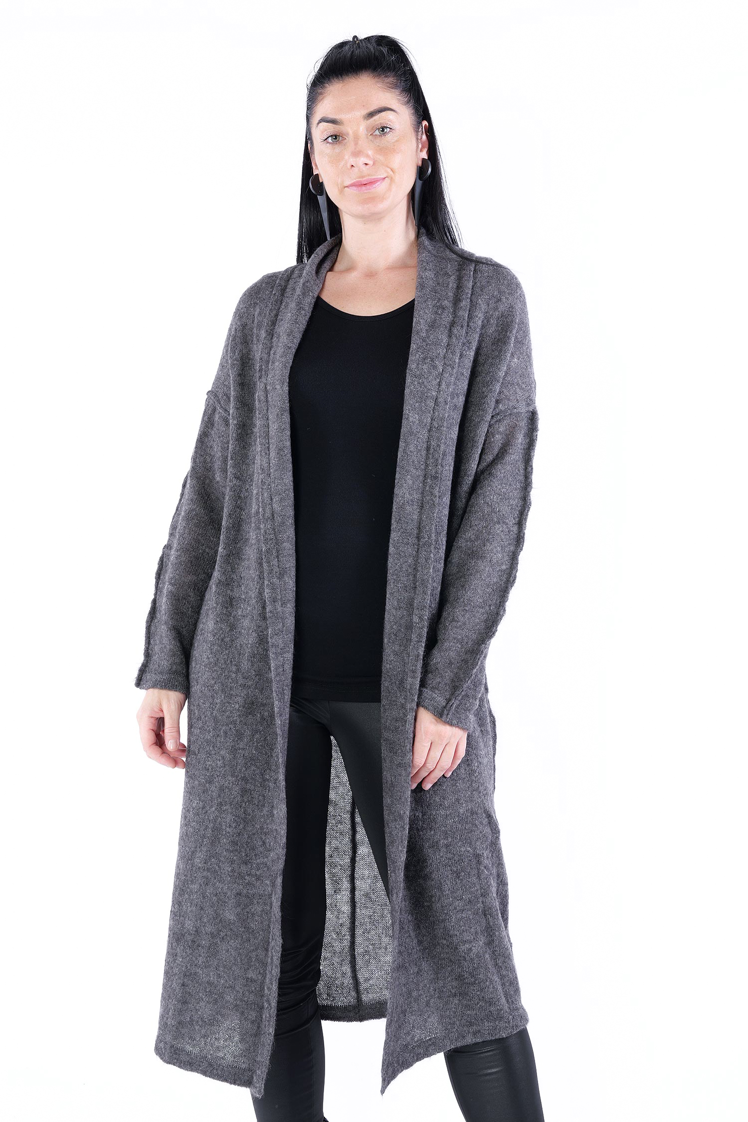 Stricktunika - Grau - Tatin