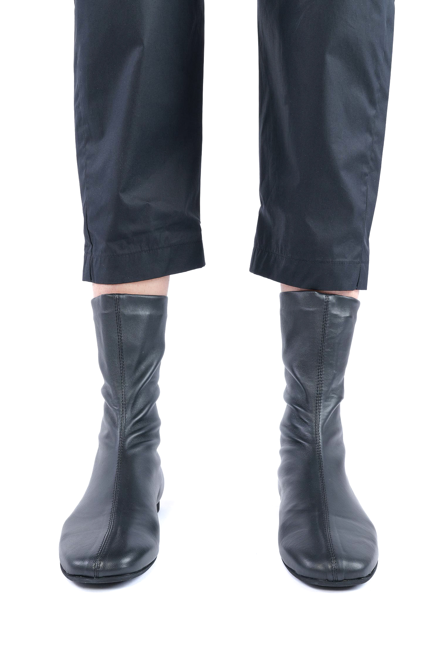 Flat boots - Black - 10853
