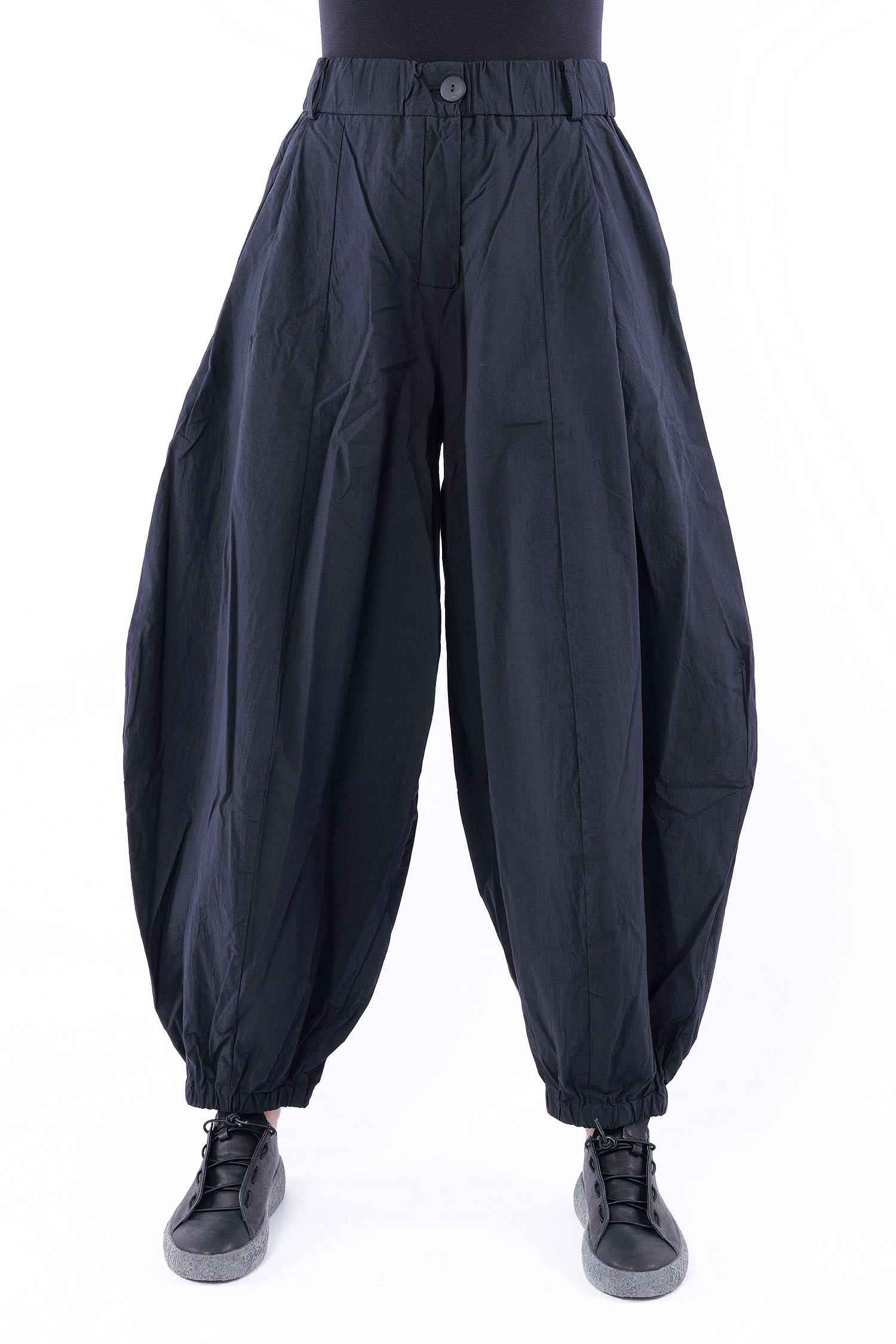 Baumwoll-Hose - Schwarz - Pafos