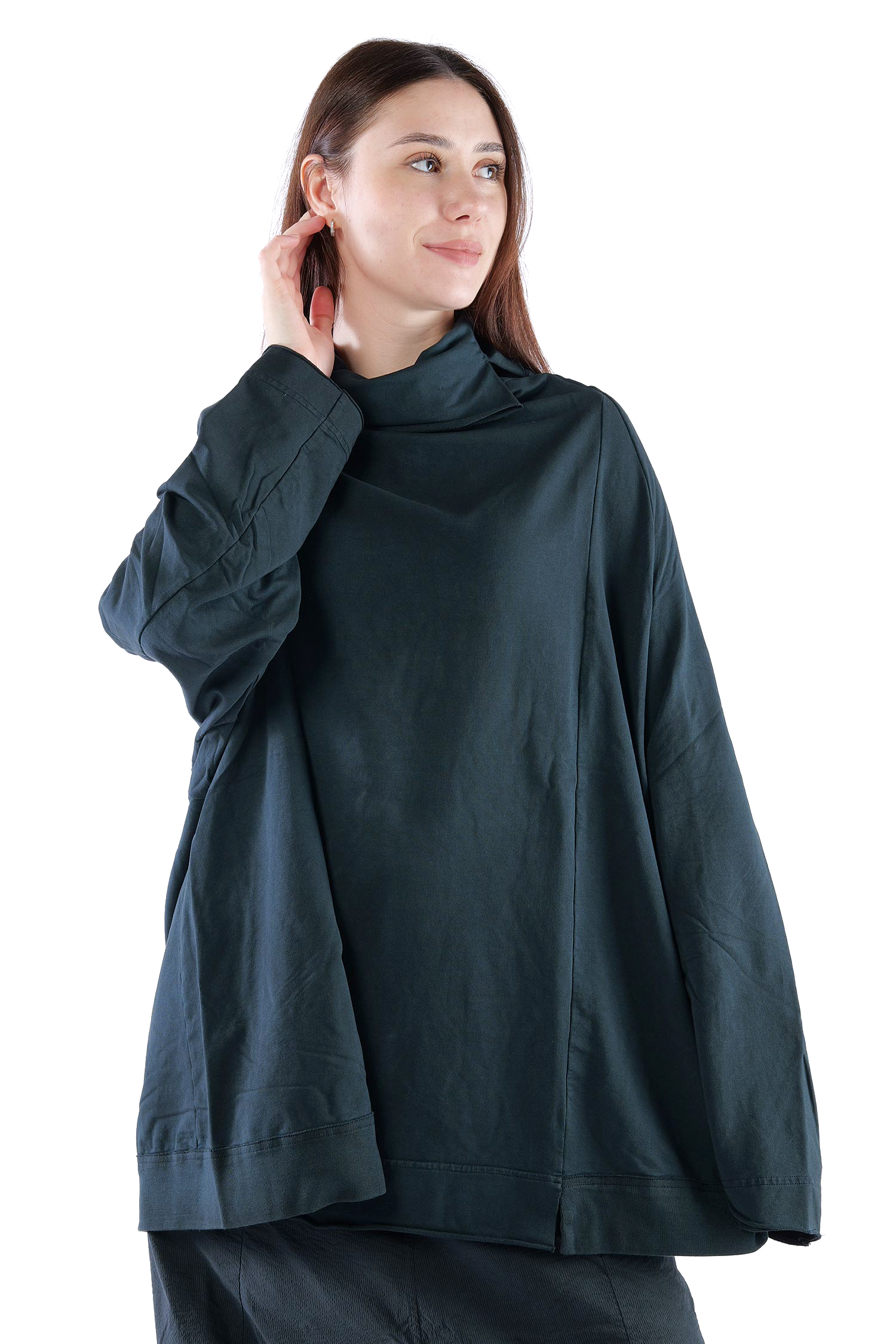 Oversize Sweatpullover - Petrol cloud - 2261280505