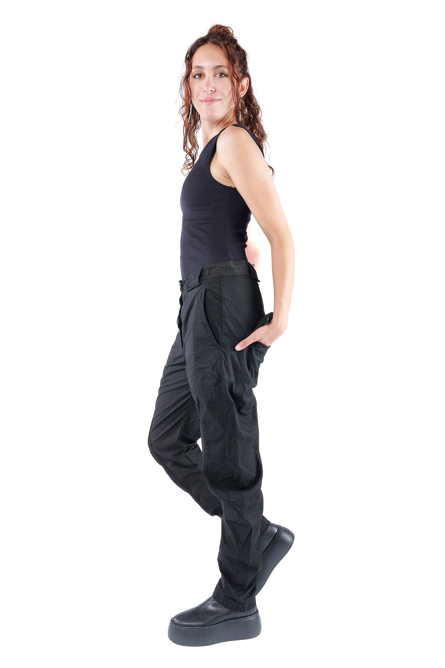 Legere Hose - Schwarz - 2262260104