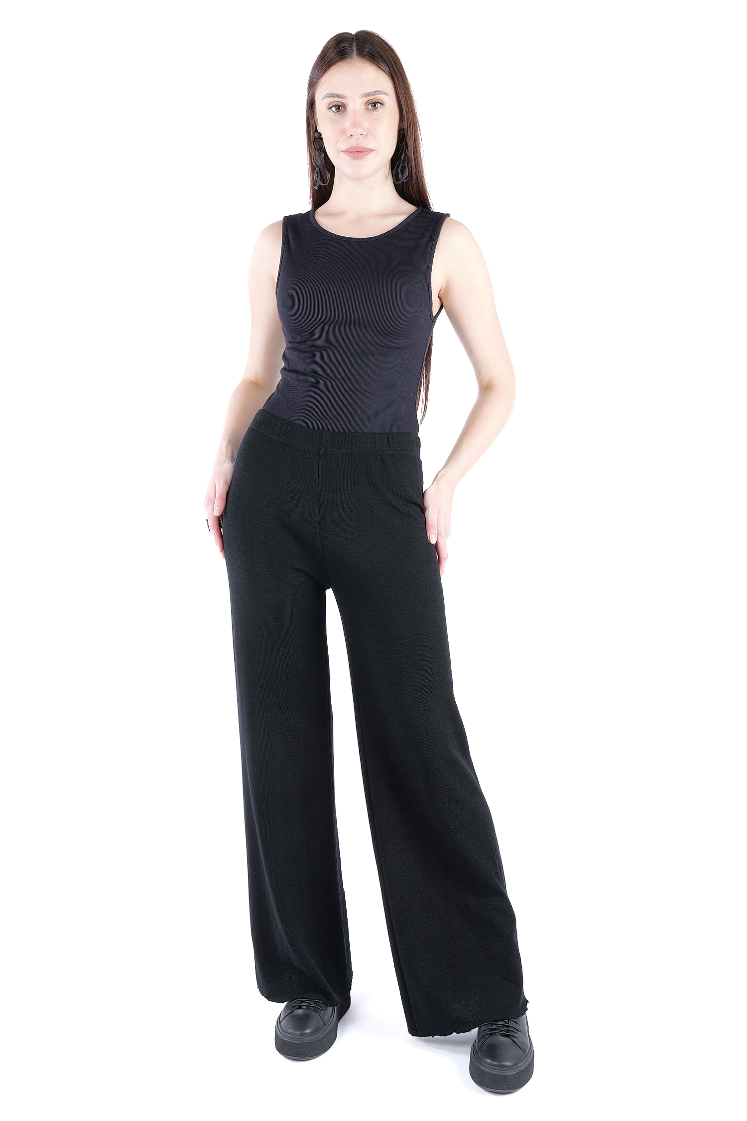 Merinohose - Schwarz - 3010