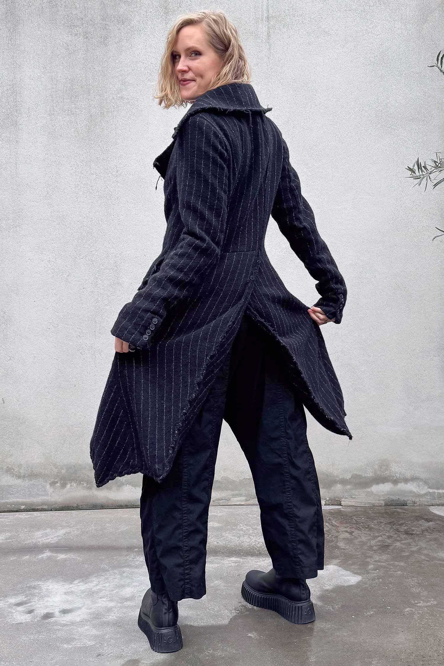 Woll-Gehrock - Black stripe - 2261151204