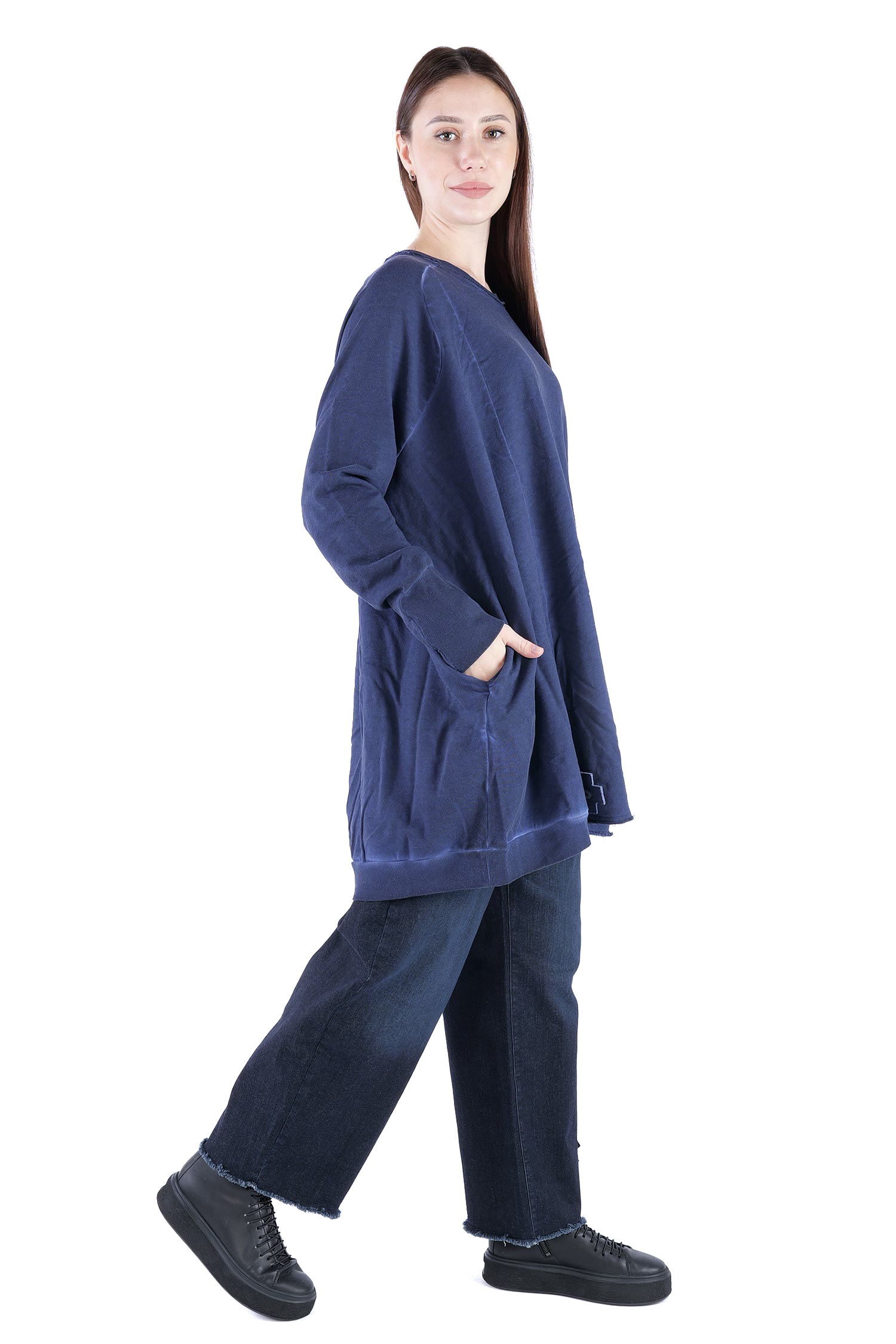 Oversize Sweatpullover - Ocean - 2139