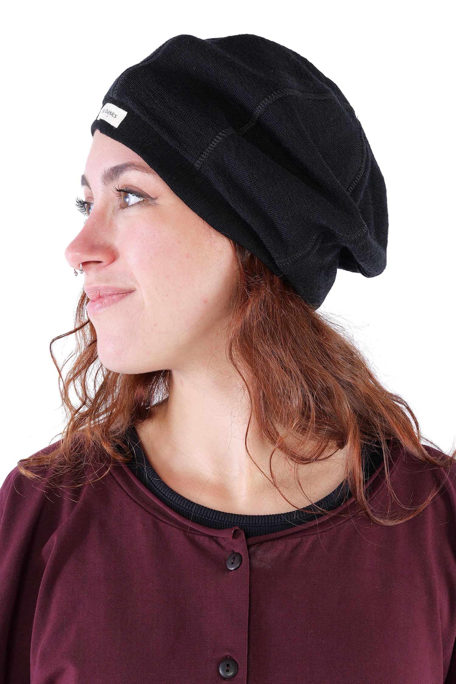 Merino beanie - Black - 1035