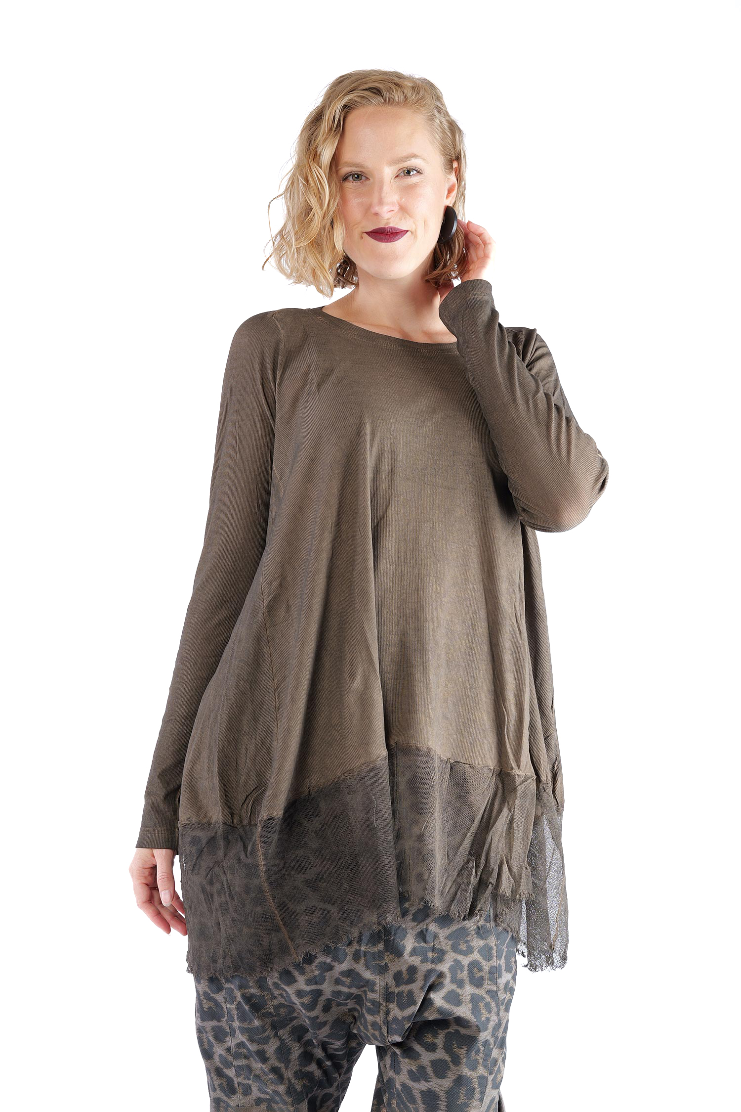 Rippjersey Tunika - Dk dakar cloud - 2262340904