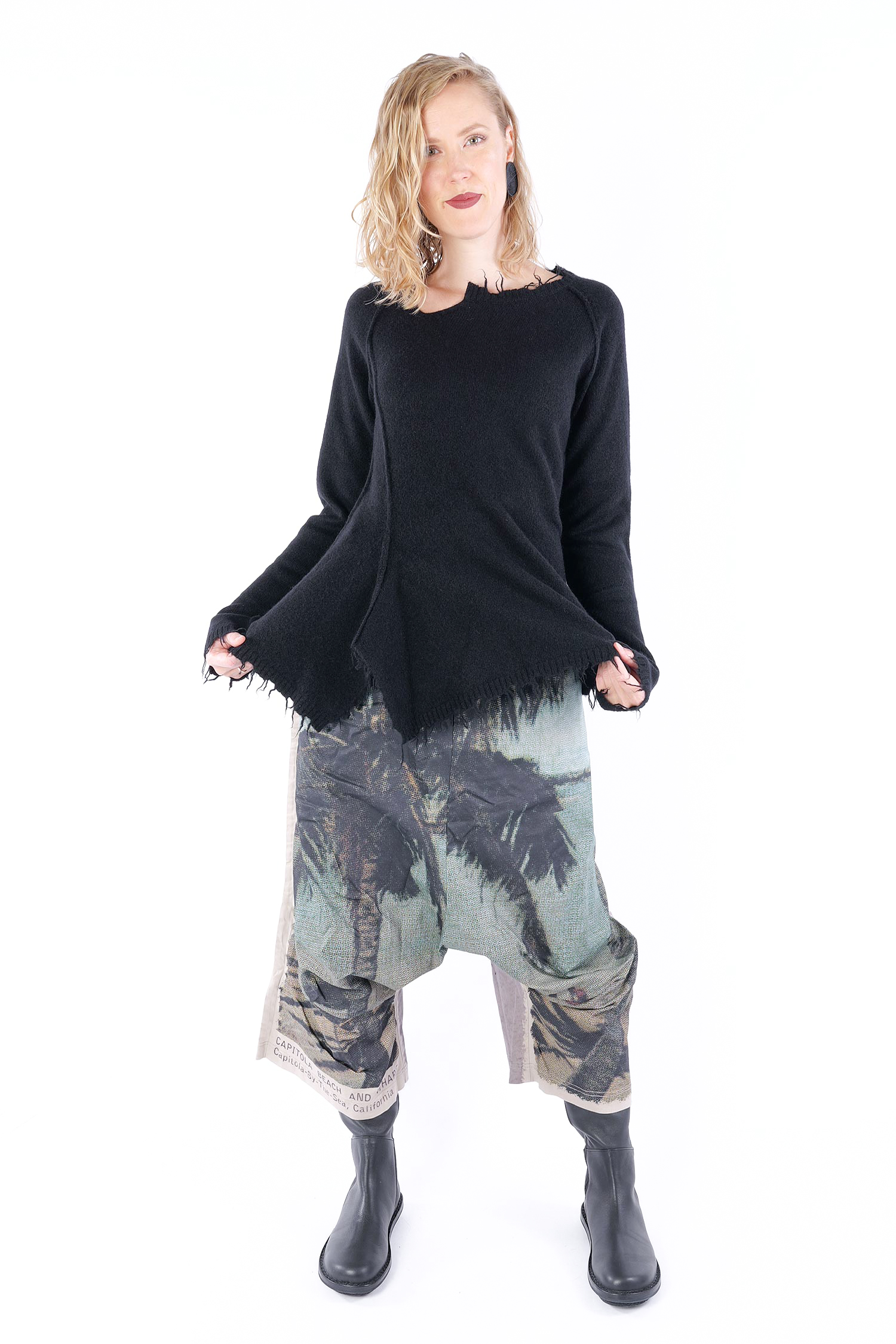 Strickpullover - Schwarz - 2251530701