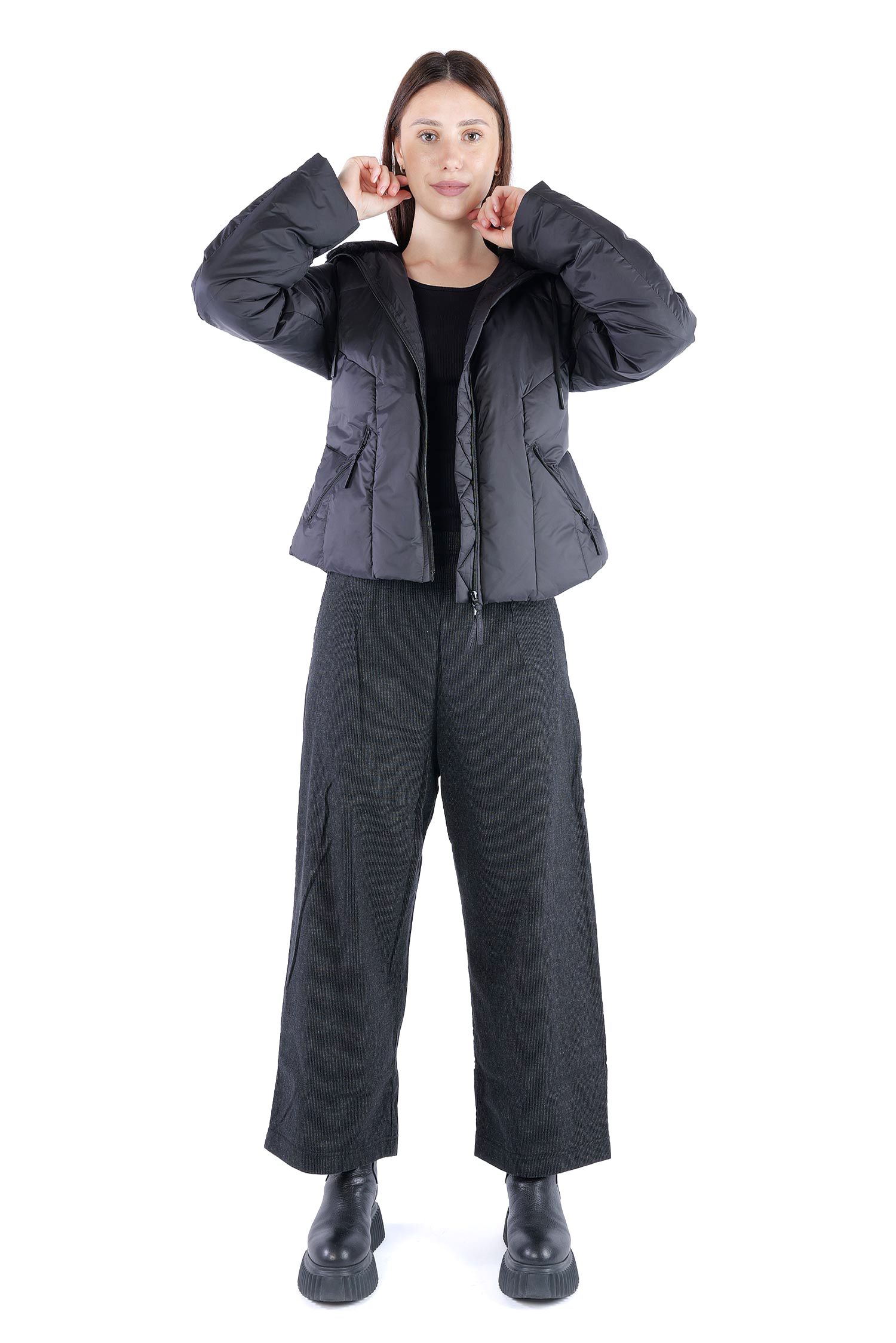 Winterjacke - Schwarz - 2263211113