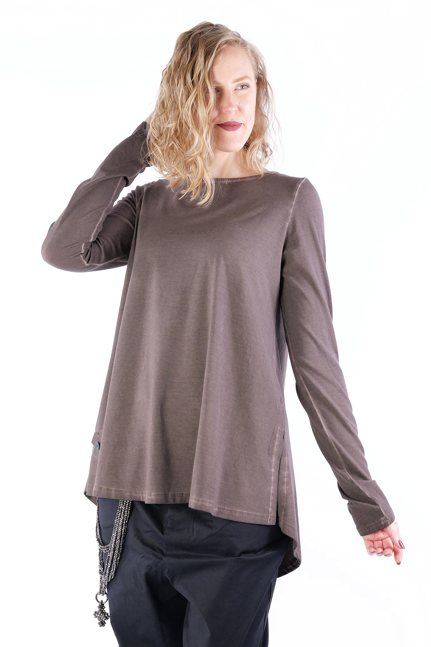 Jersey-Longsleeve - Chocolate - 5002
