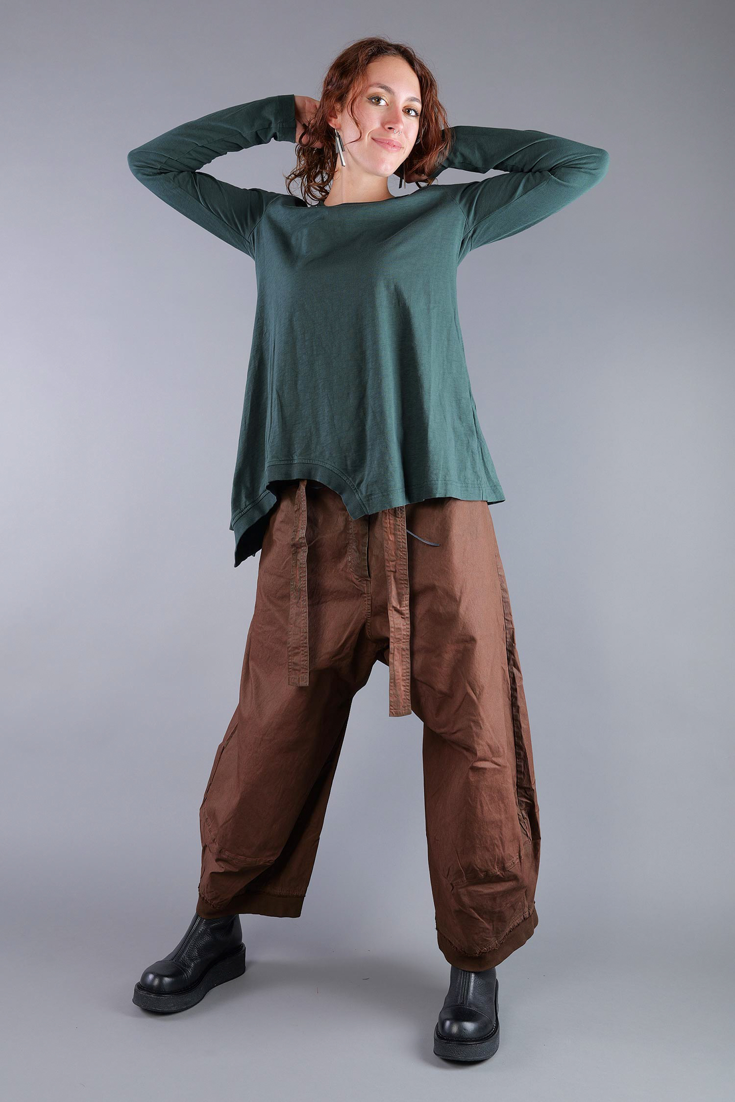A-Linien Pullover - Forest - 2263640512