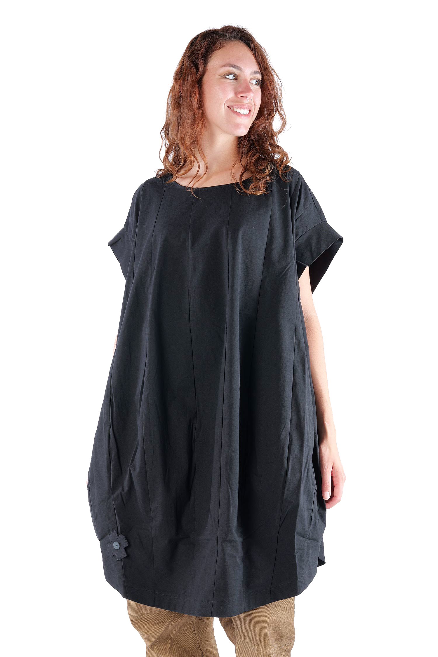 Oversize Tunika - Schwarz - 5052