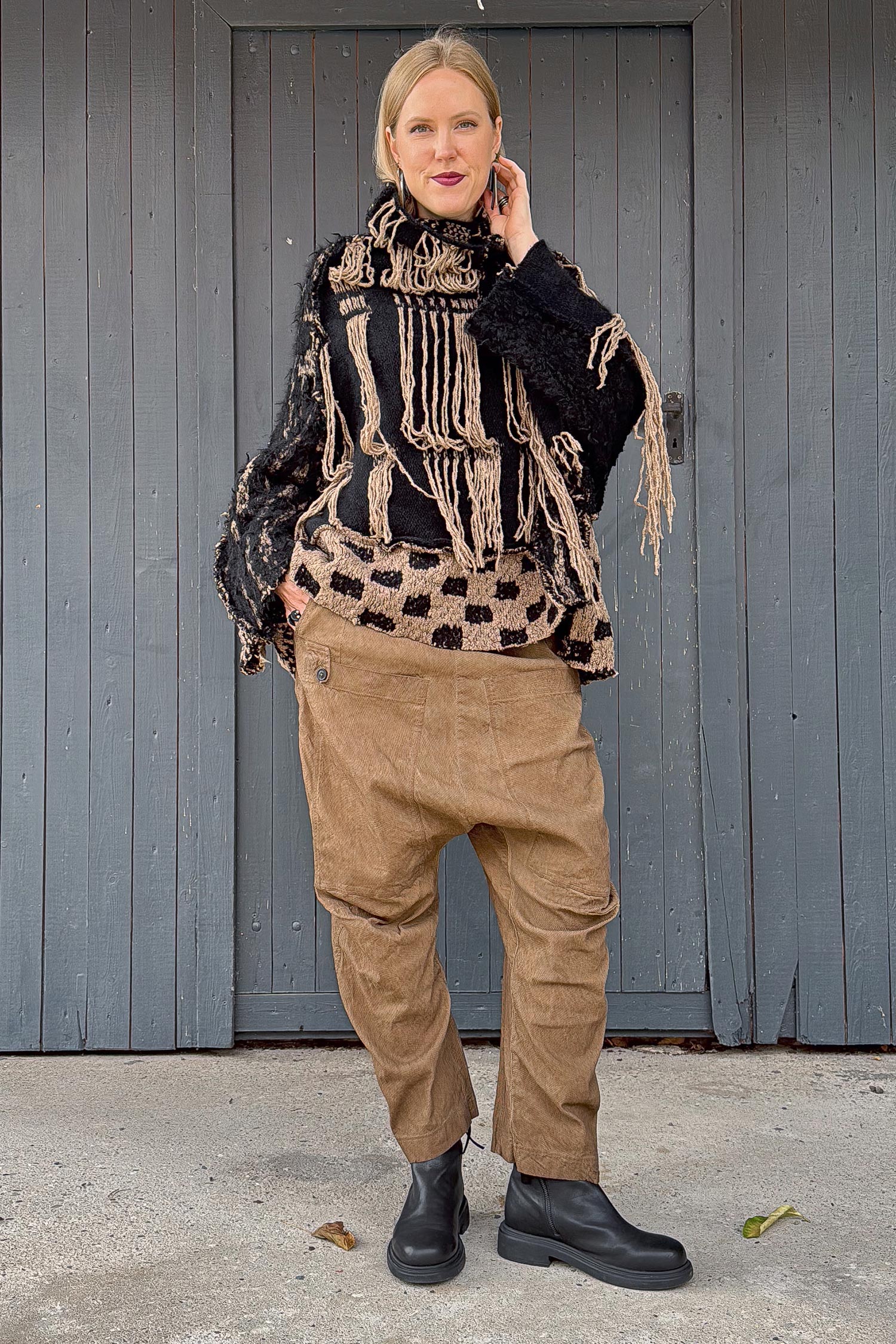 Low crotch pants - Dakar cloud - 2262120102