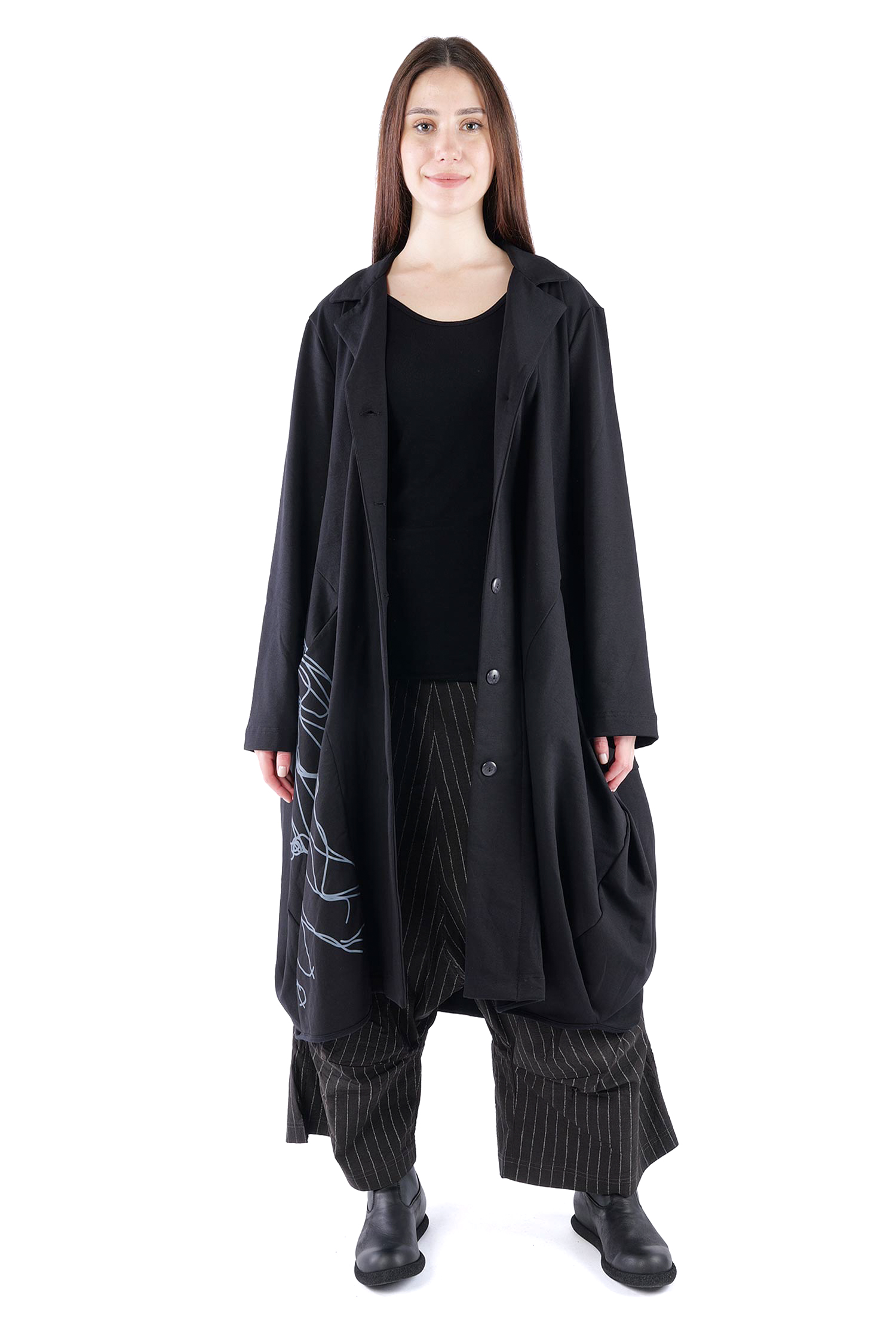 Gehrock - Schwarz - U6168-U