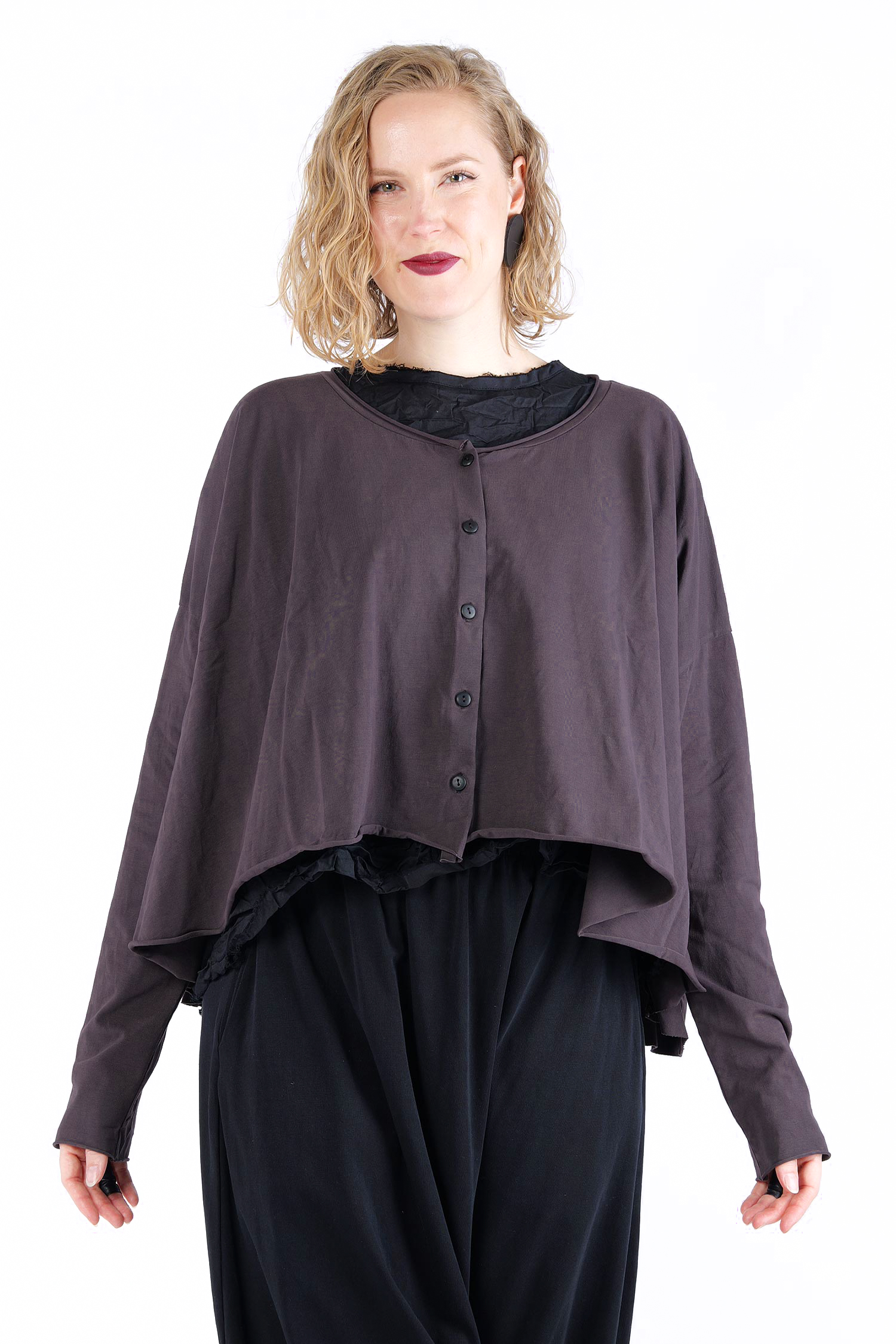 Oversize Jerseyjacke - Ritter - Soulviel