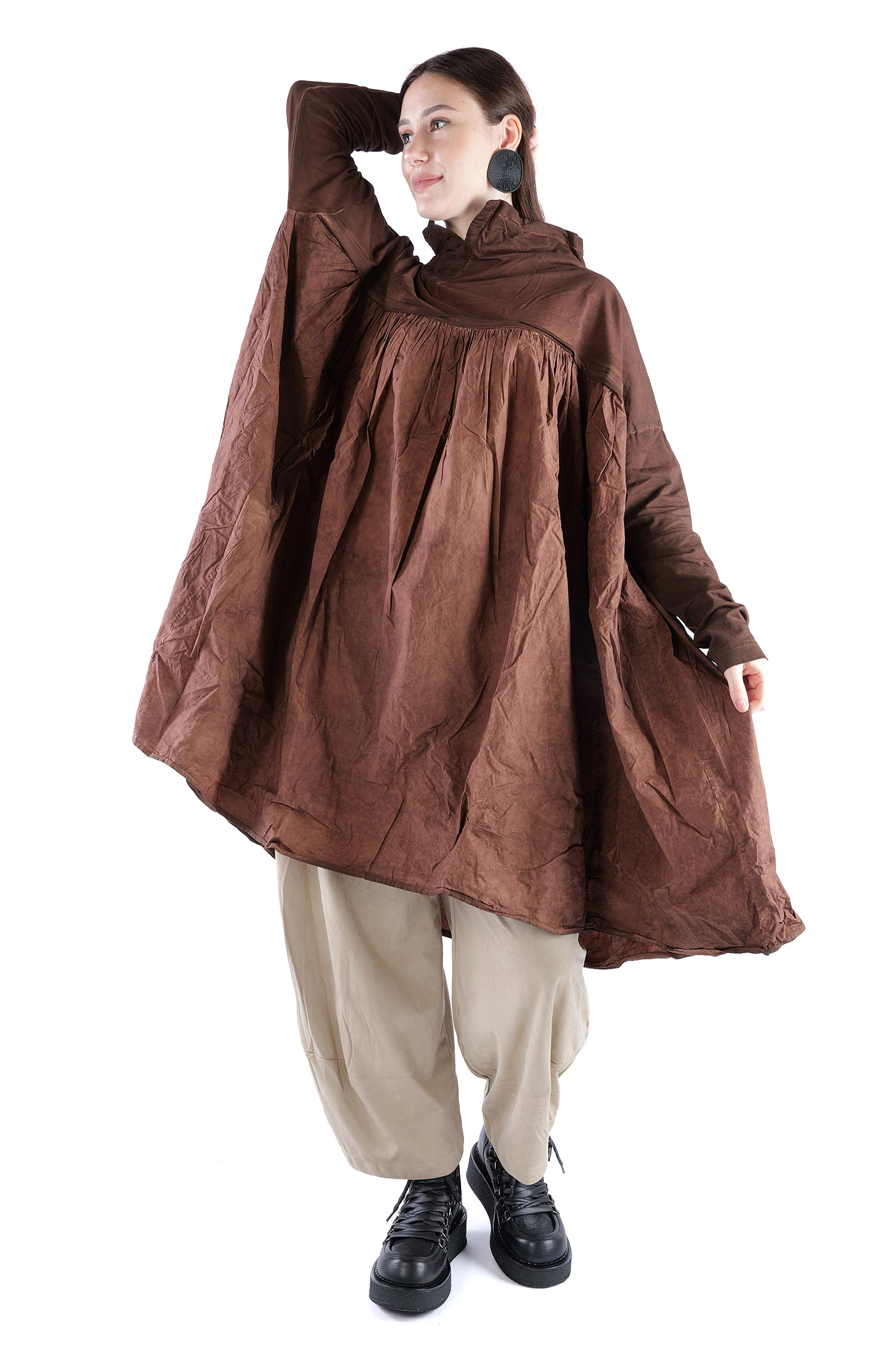 Gerüschte Tunika - Henna cloud - 2262280906