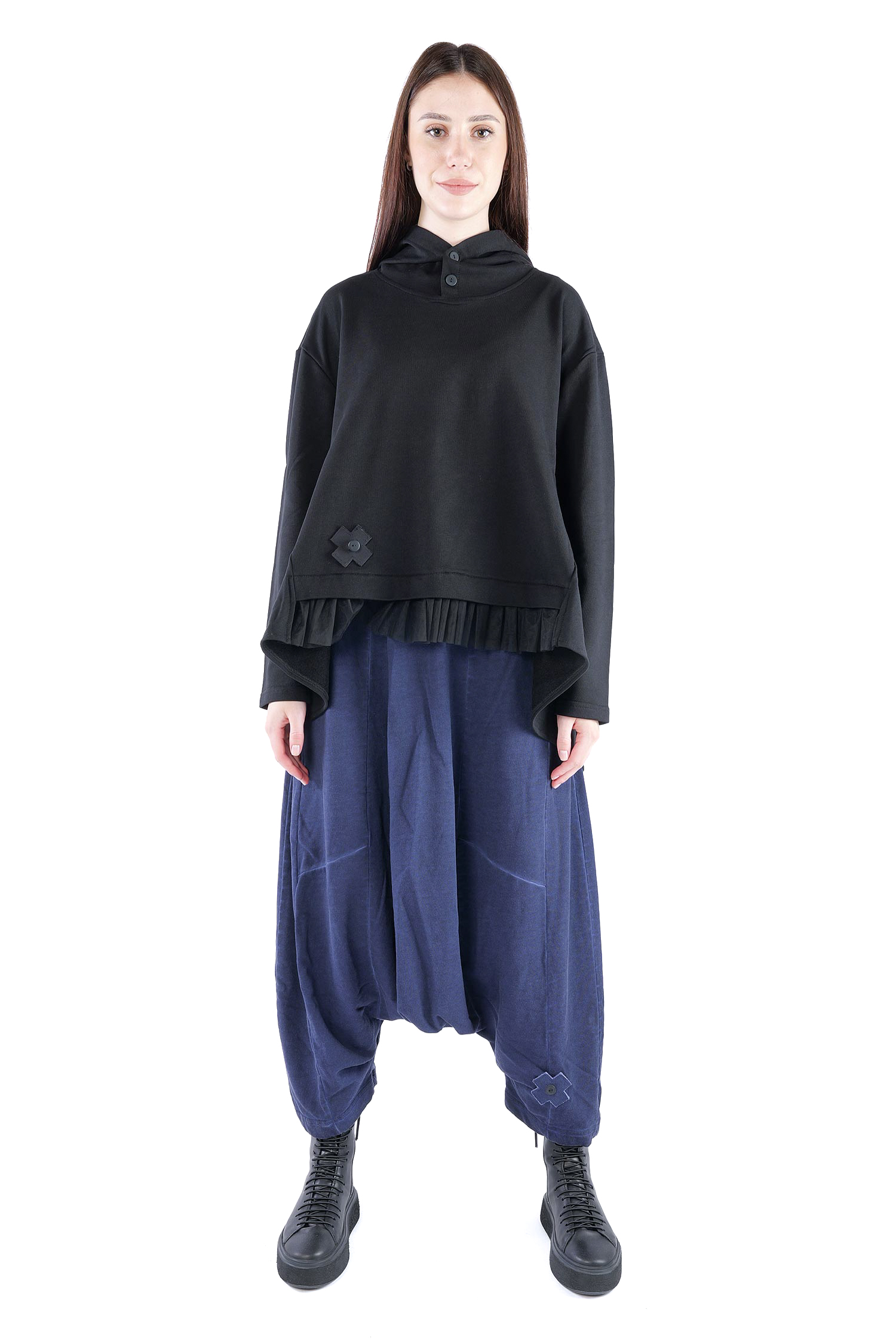 Sweat pullover - Black - 2128