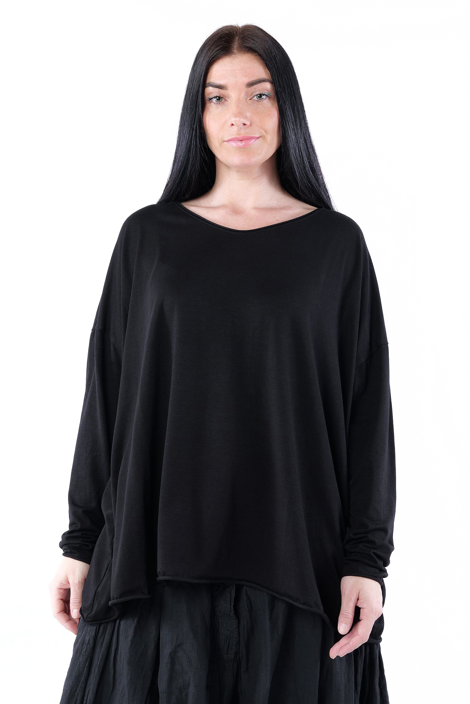 Oversize Longsleeve - Schwarz - Soulmark