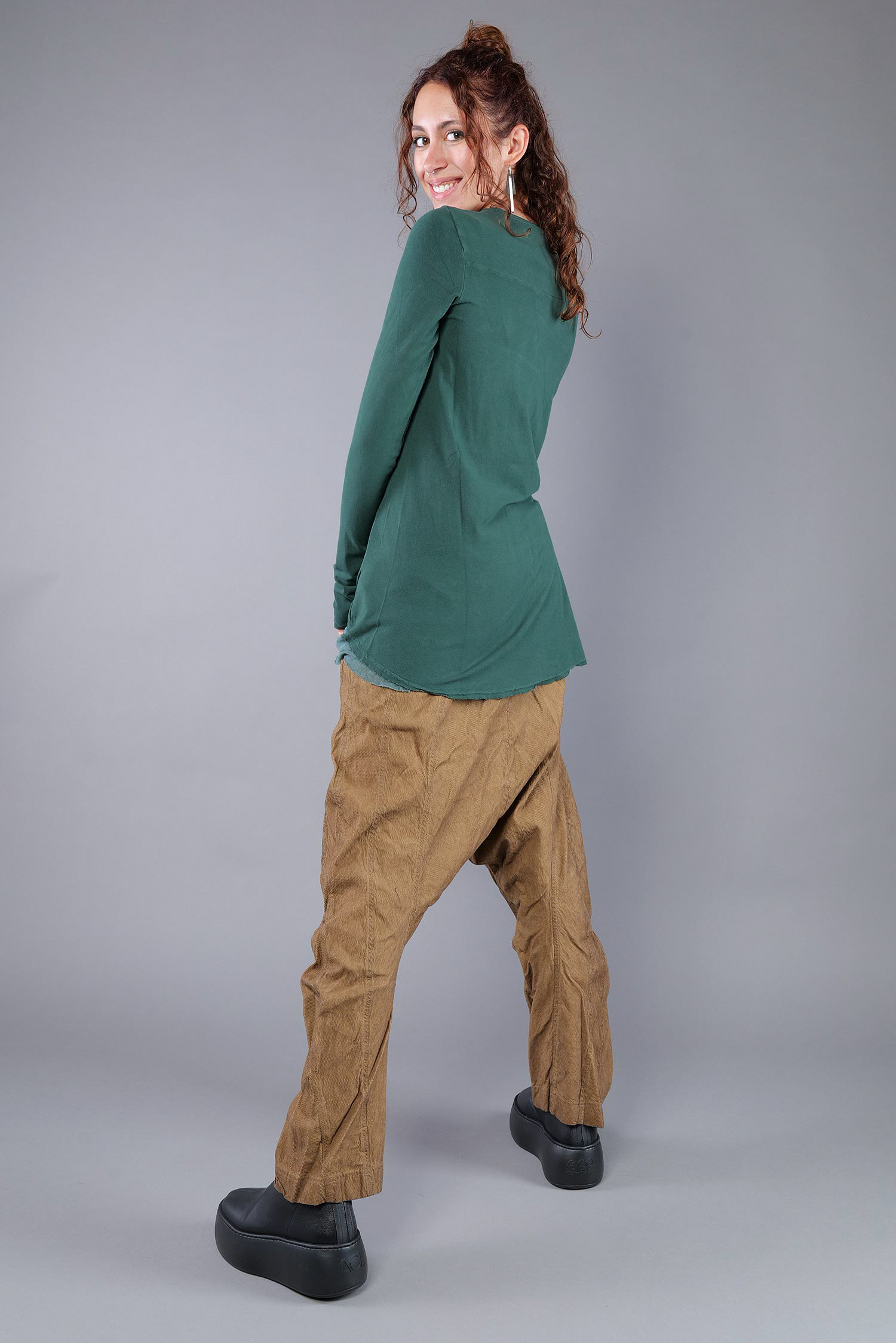 Longsleeve mit Tüll - Forest - 2263510501