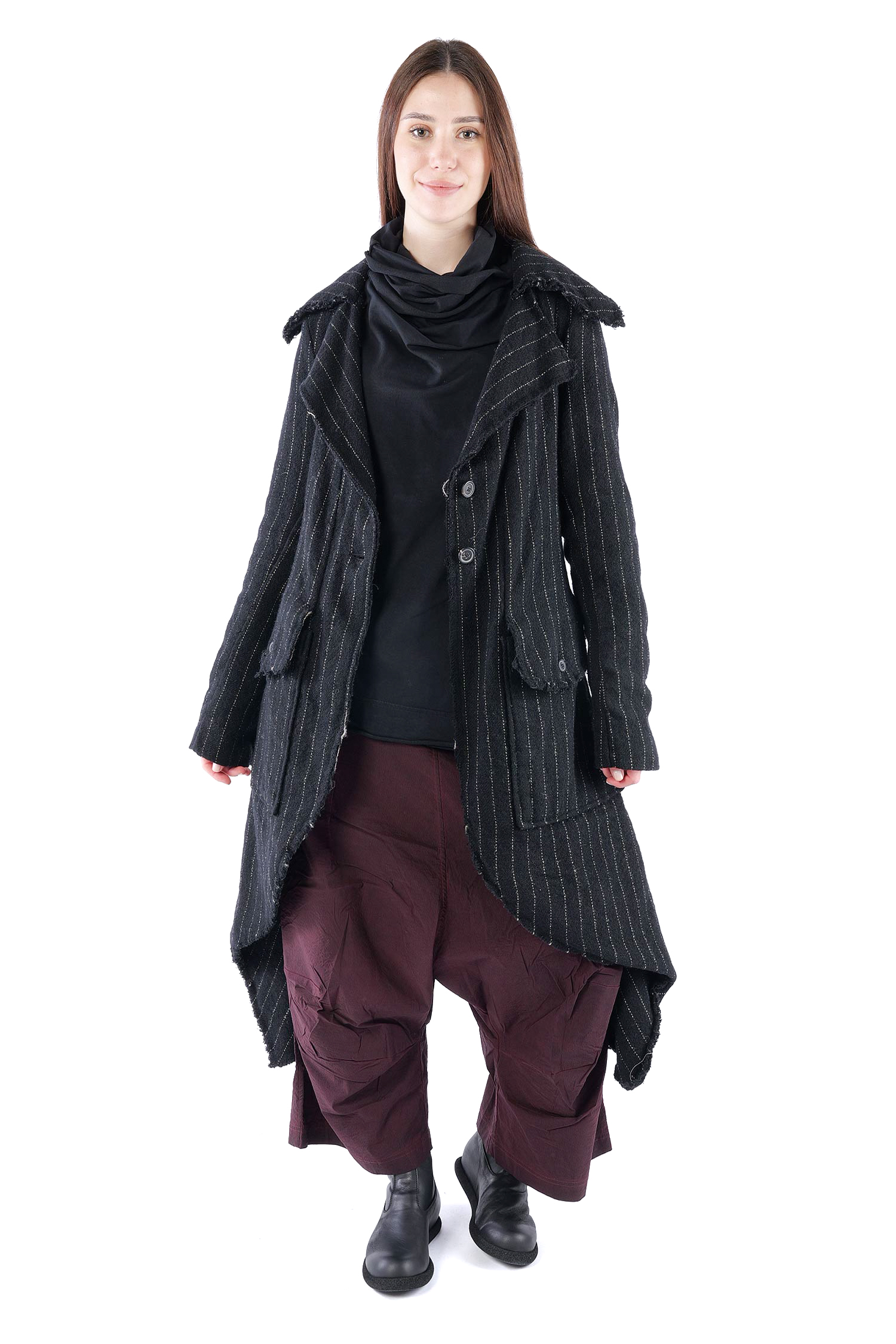 Woll-Gehrock - Black stripe - 2261151204
