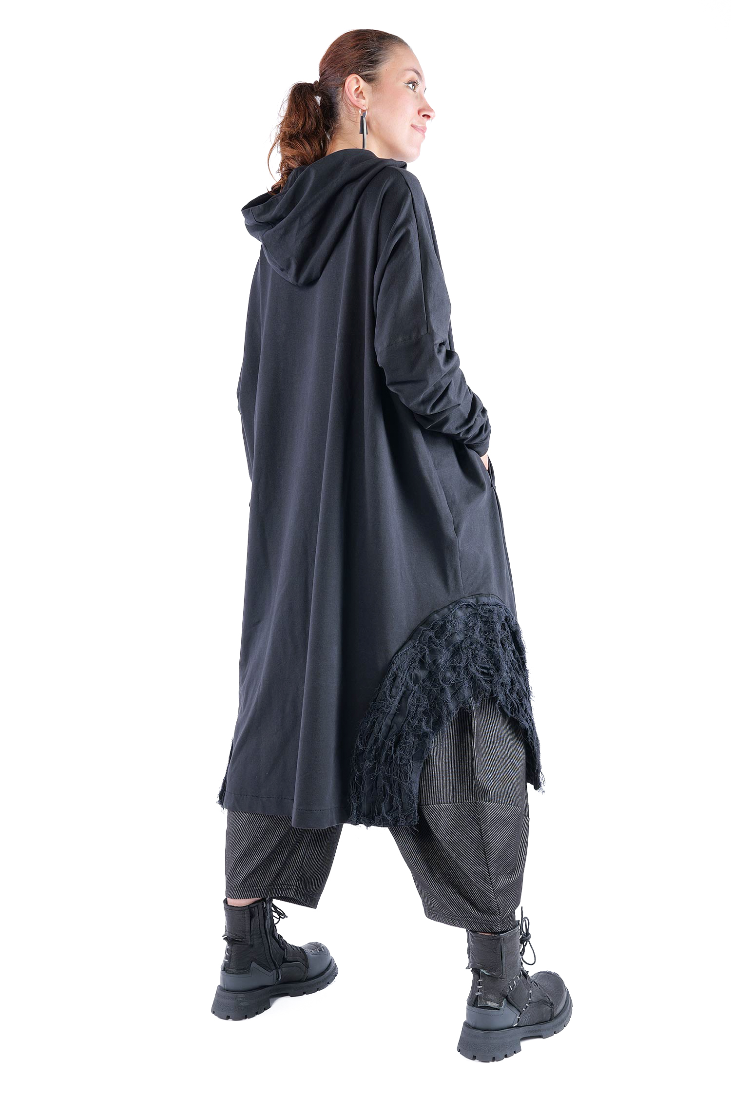 Oversize Tunika - Schwarz - J.Maia