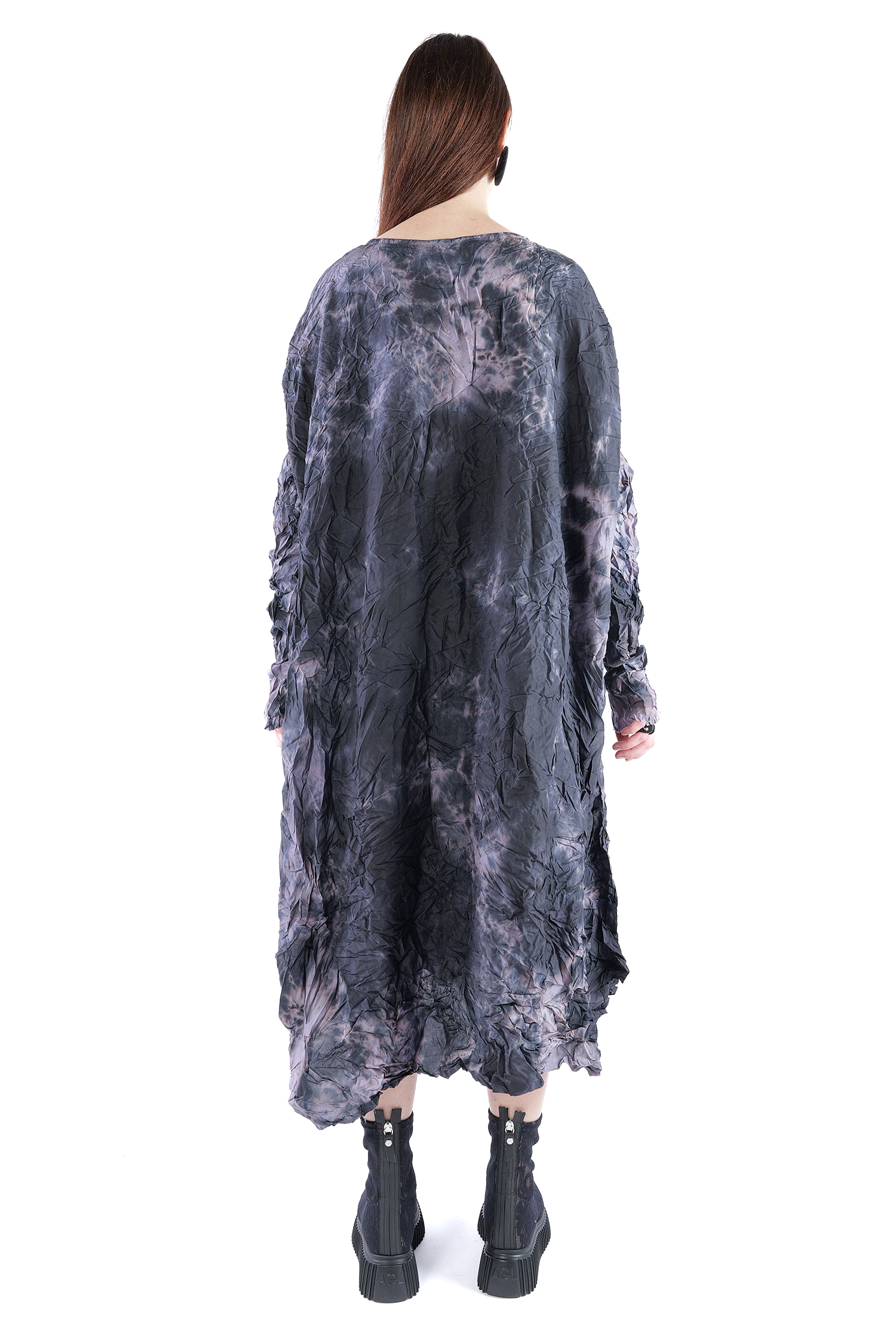 Oversize Seidenkleid - Ritter - Dearflaw